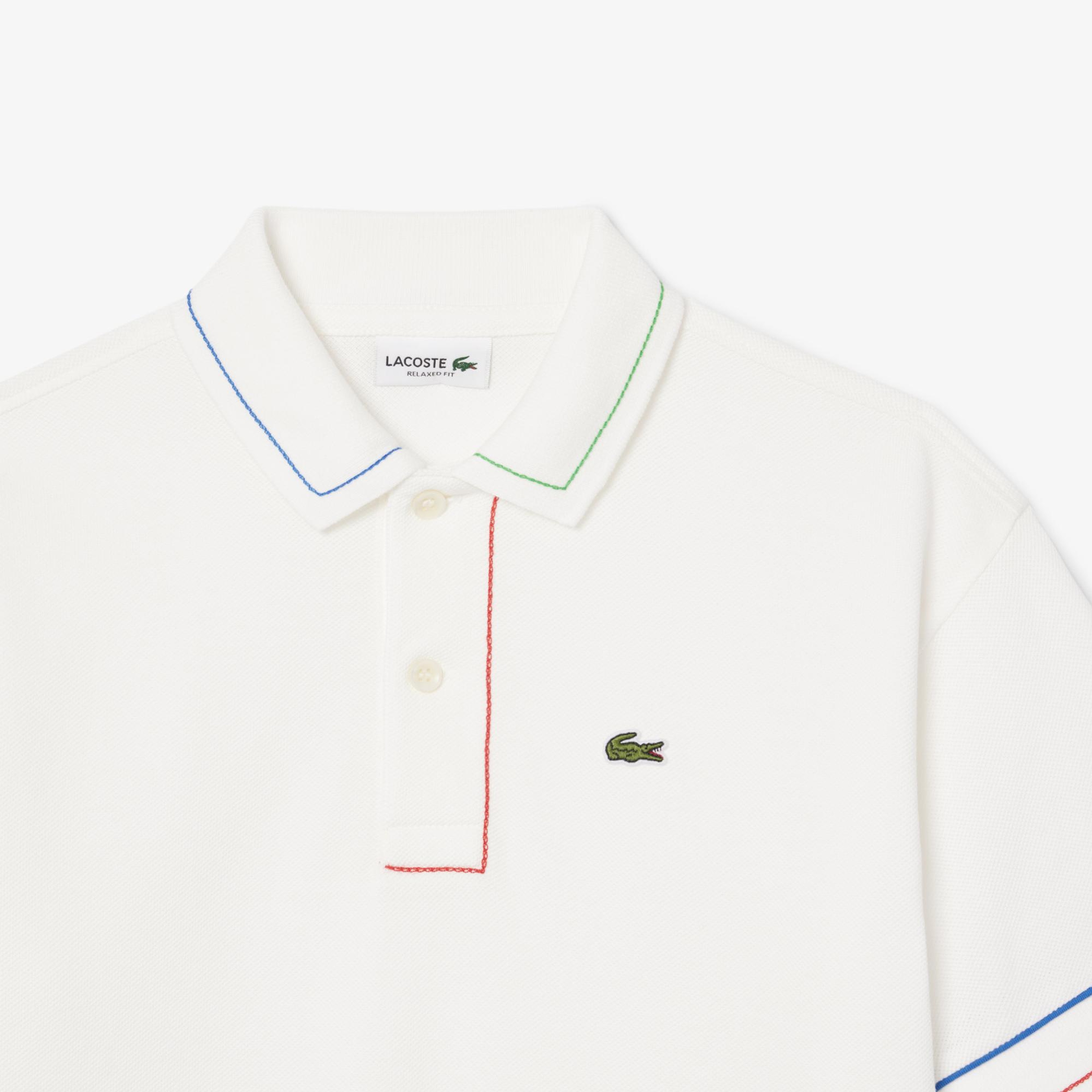 Lacoste Çocuk Beyaz Polo