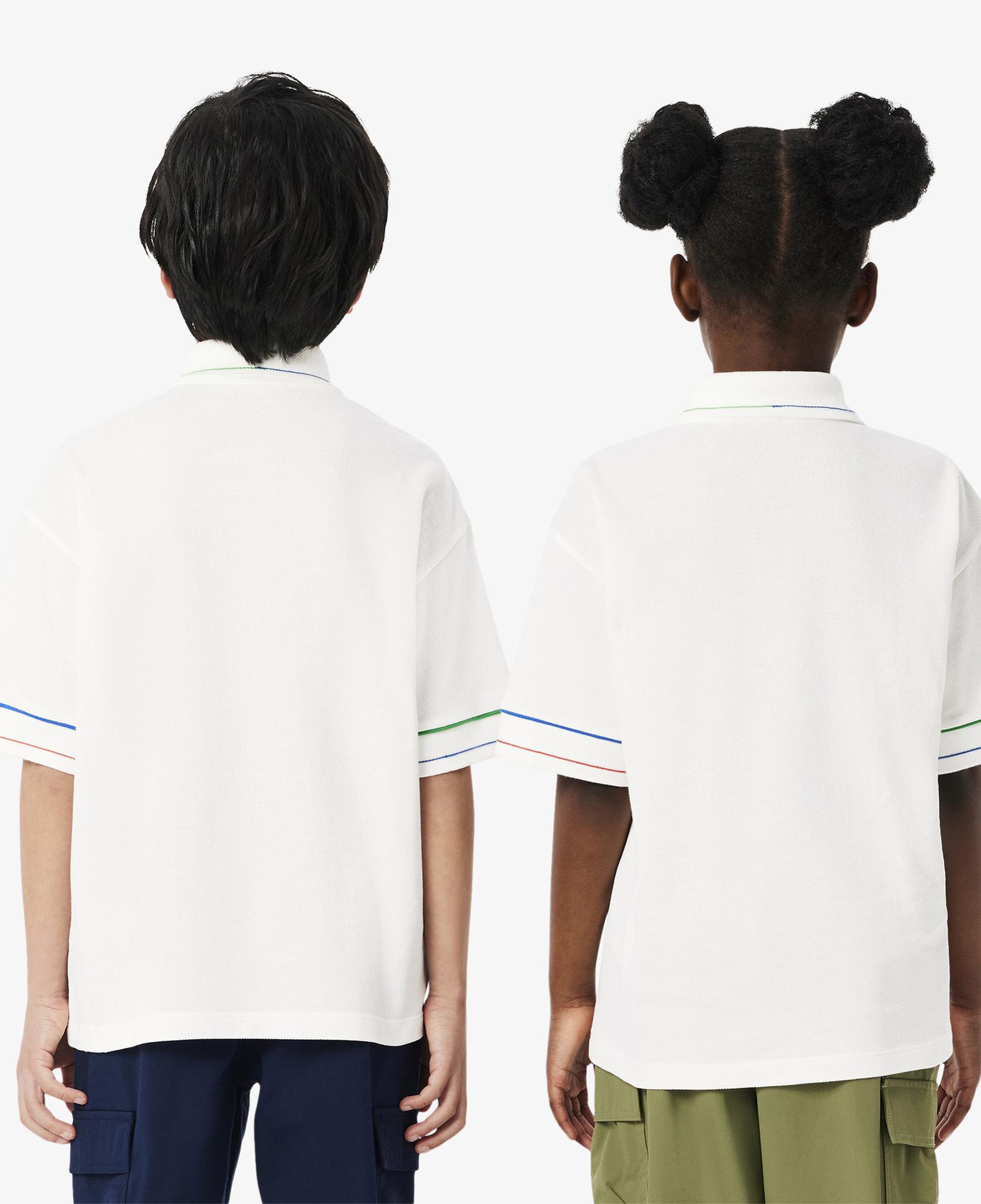 Lacoste Çocuk Beyaz Polo