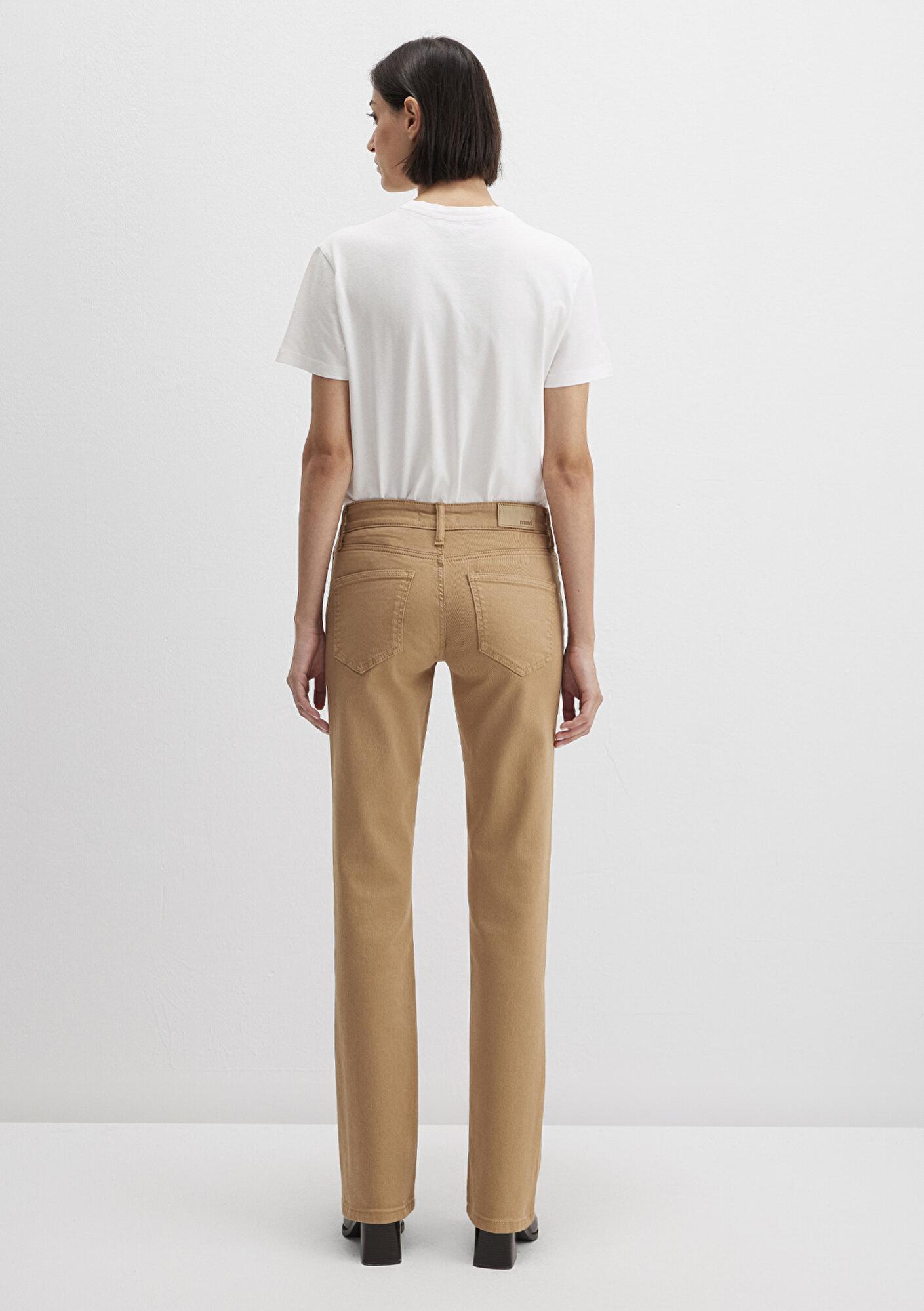 Mavi Mona Bej Gabardin Pantolon 1049791198