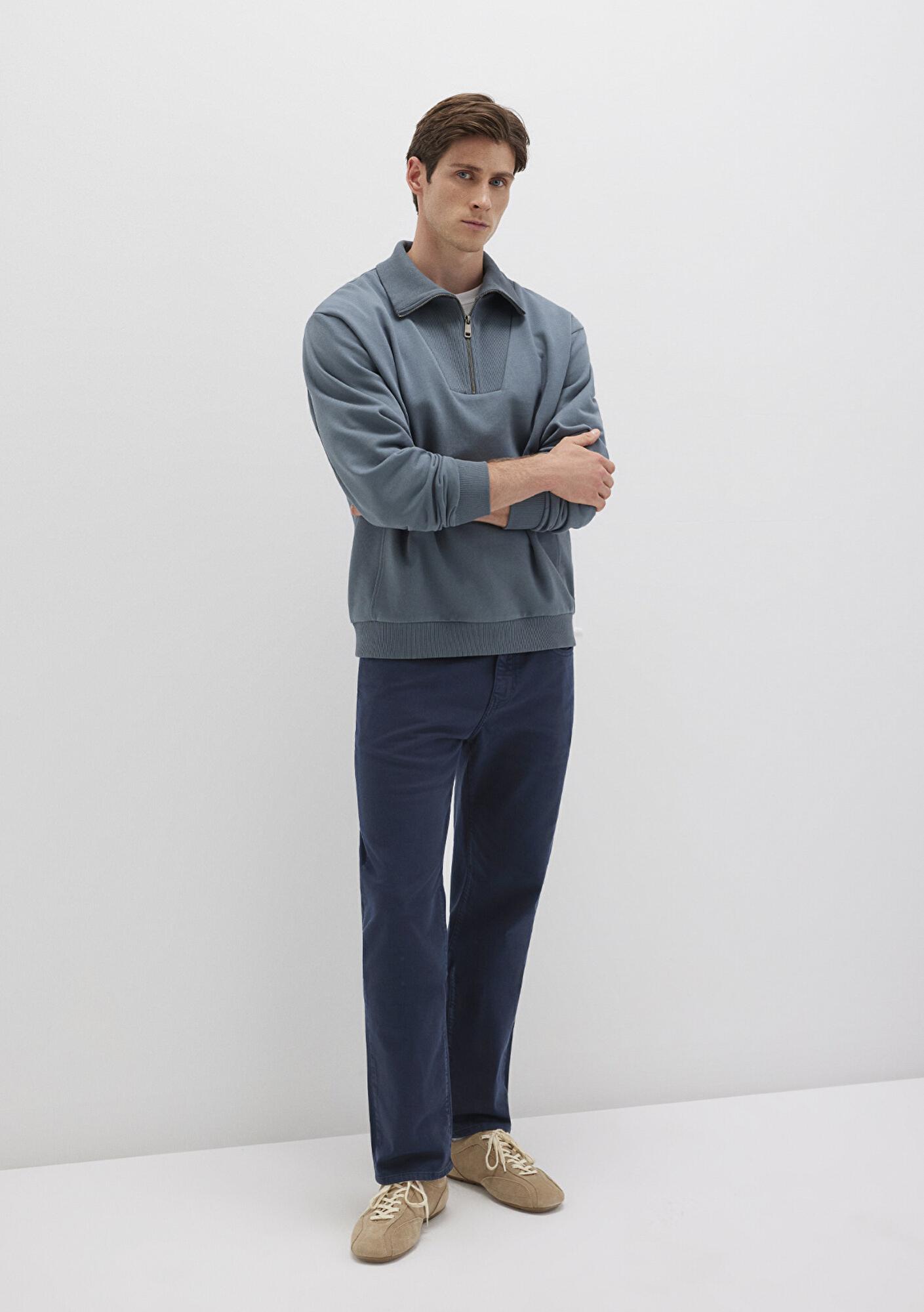 Mavi Lisbon Koyu Lacivert Denim Gabardin Pantolon 0010039-90682