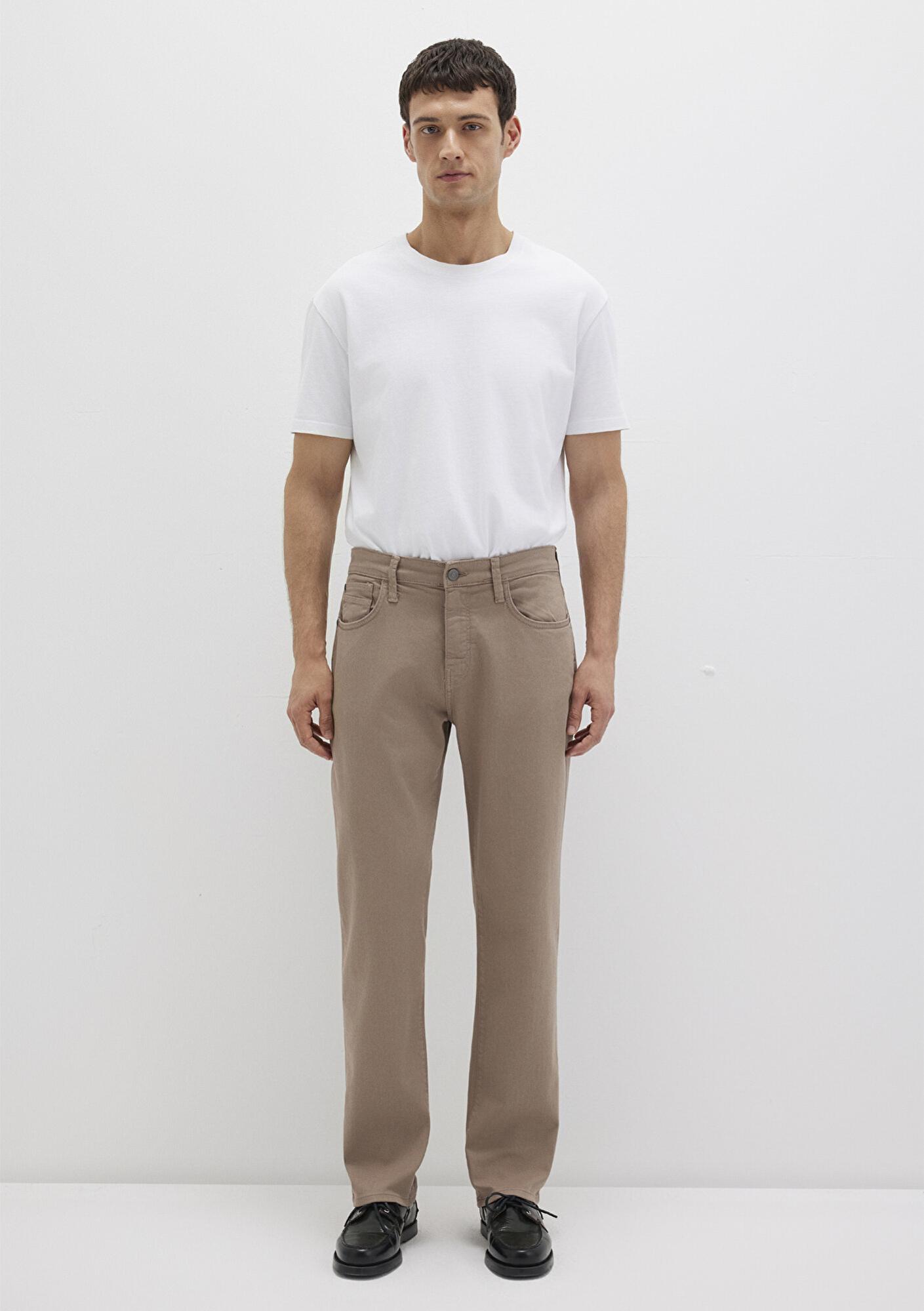 Mavi Lisbon Bej Denim Gabardin Pantolon 0010039-90681