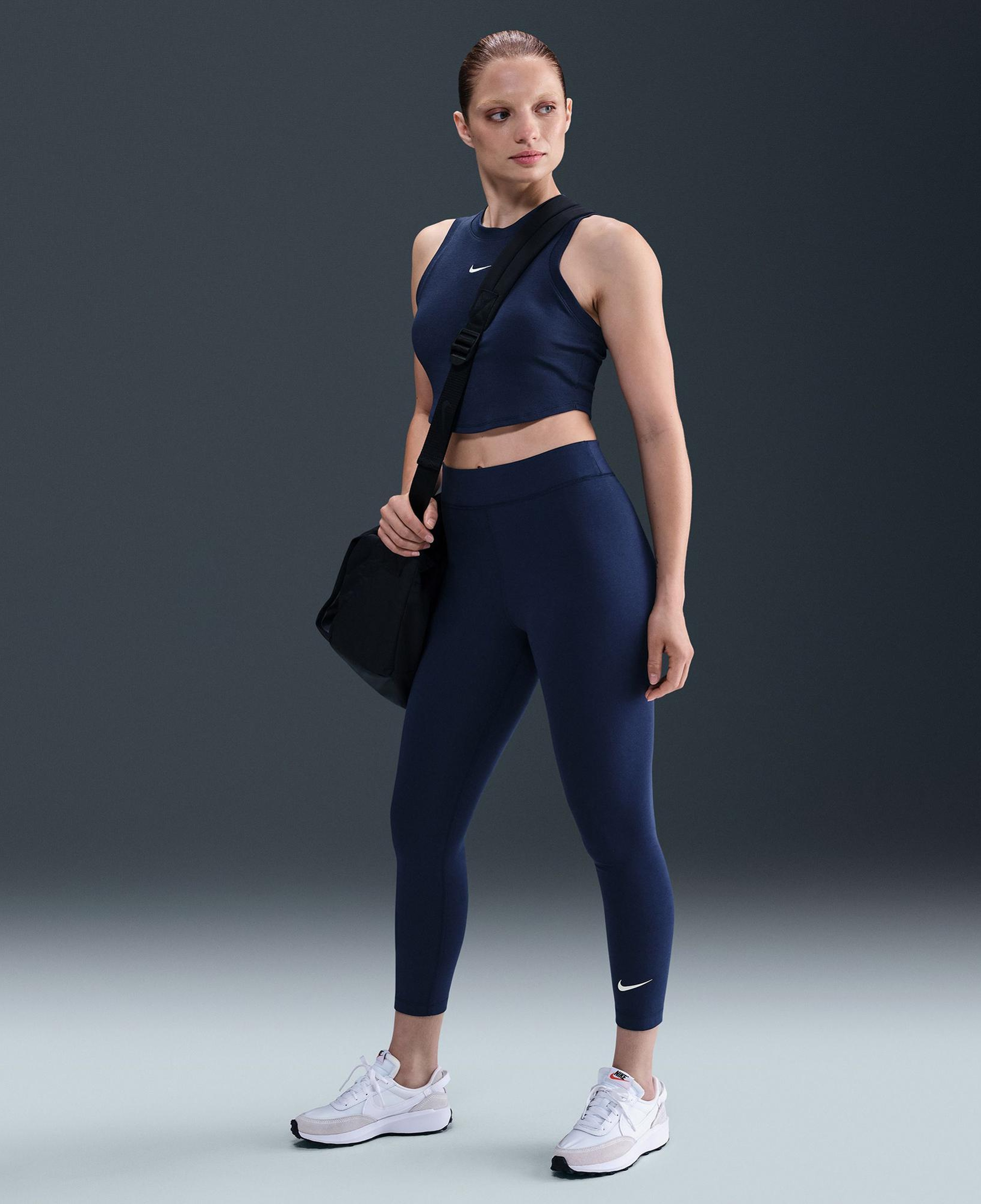 Nike Sportswear Classic Kadın Lacivert Tayt