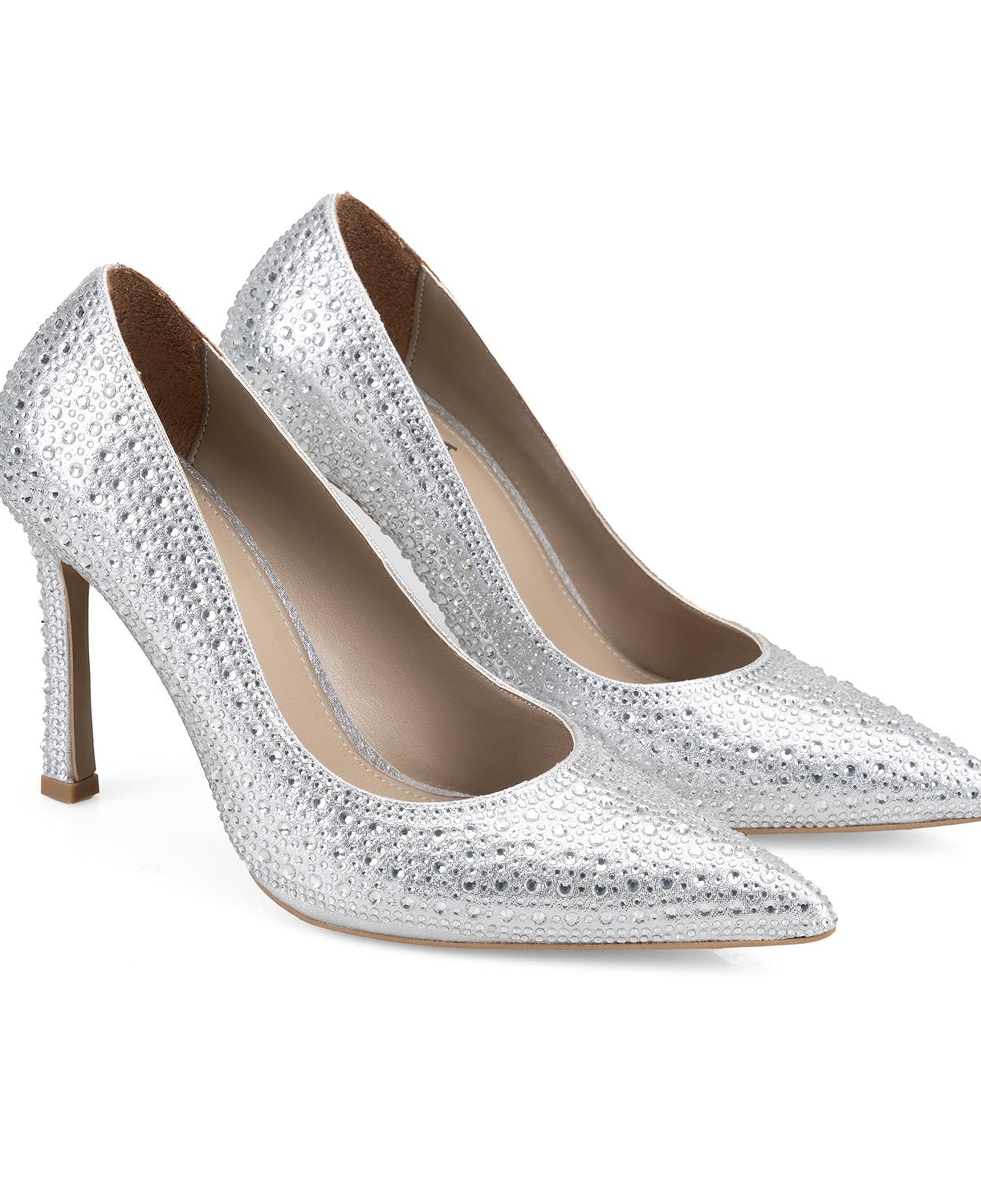 Kadın Gümüş Klasik Topuklu Ayakkabı