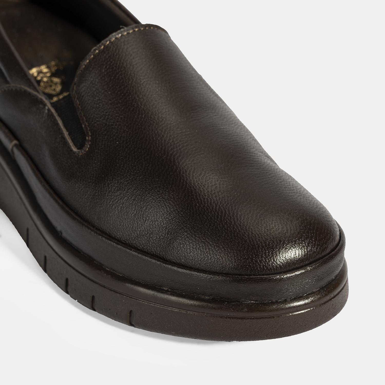 Kadın Kahve DesaComfort Deri Günlük Ayakkabı