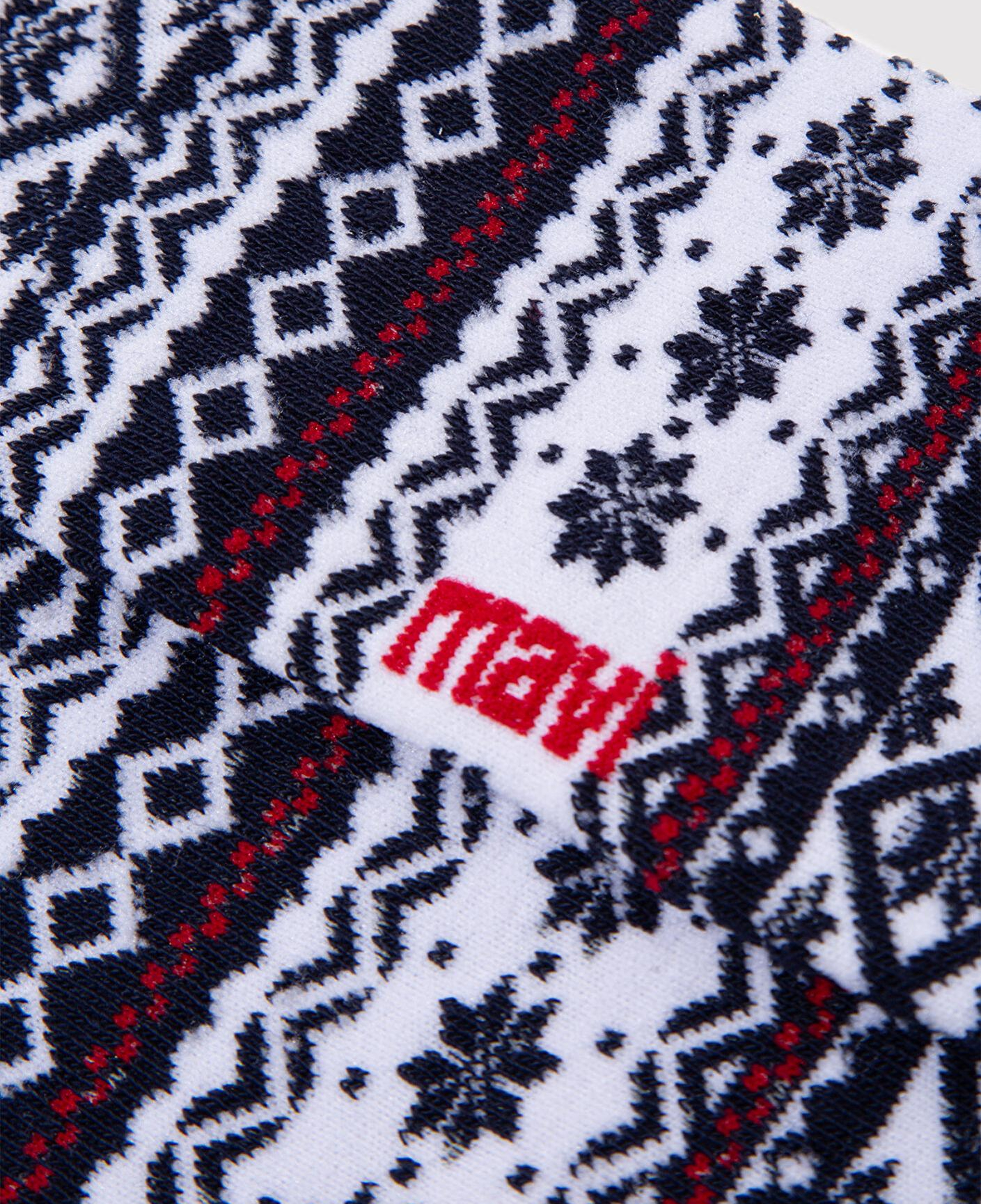 Mavi Yılbaşı Temalı Lacivert Soket Çorap 0912115-70490