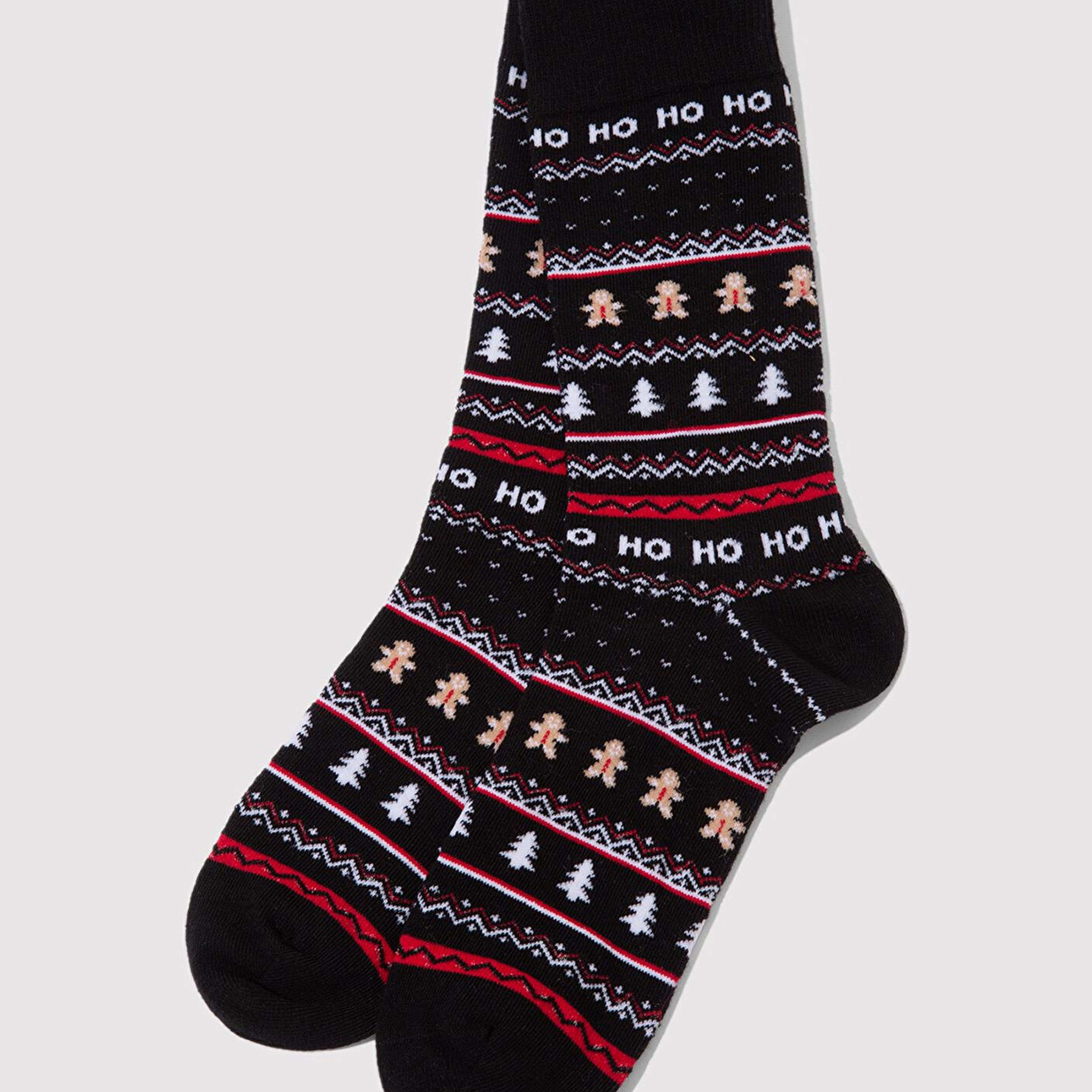 Mavi Yılbaşı Temalı Lacivert Soket Çorap 0912108-70490