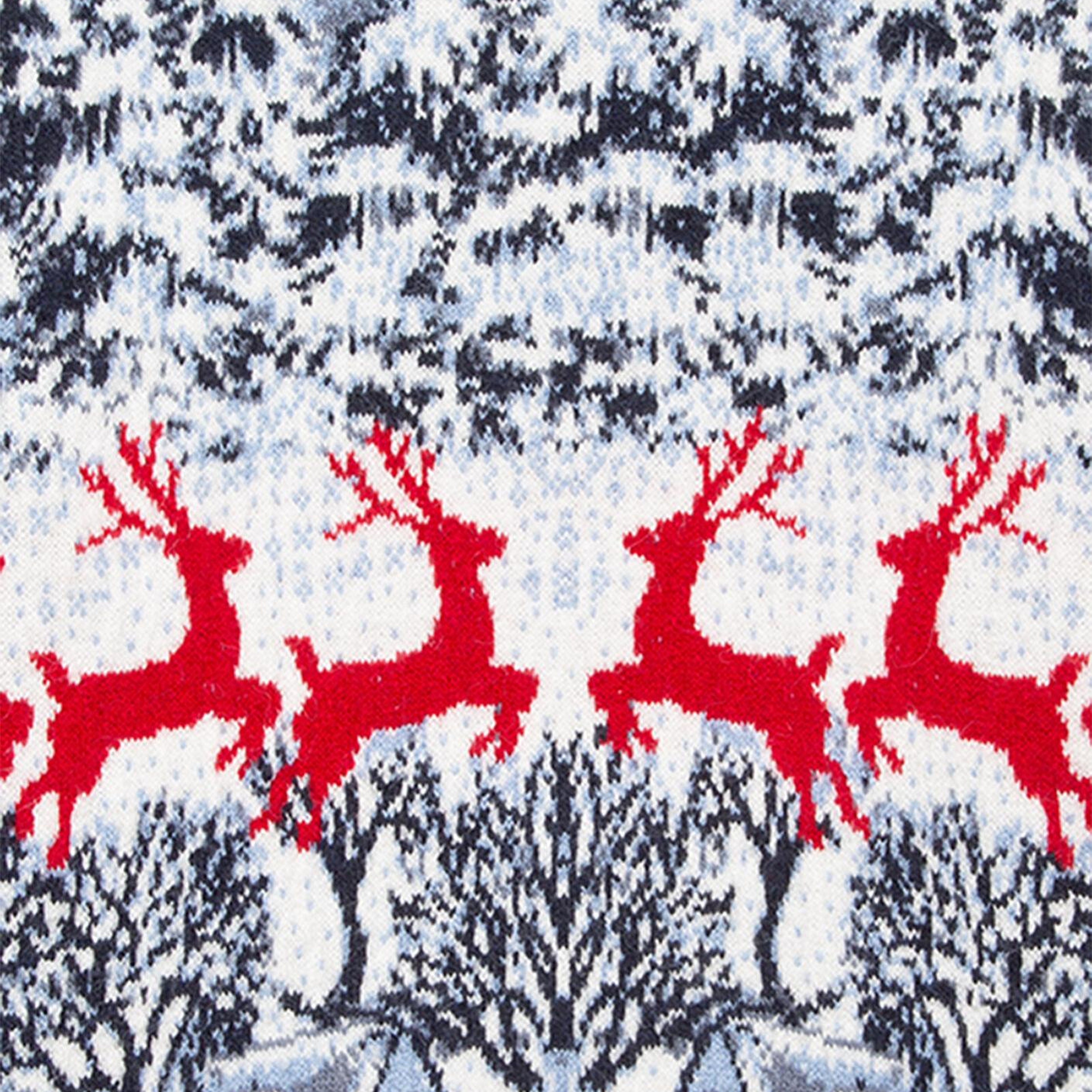 Mavi Yılbaşı Temalı Lacivert Kazak Regular Fit / Normal Kesim 0710407-70490