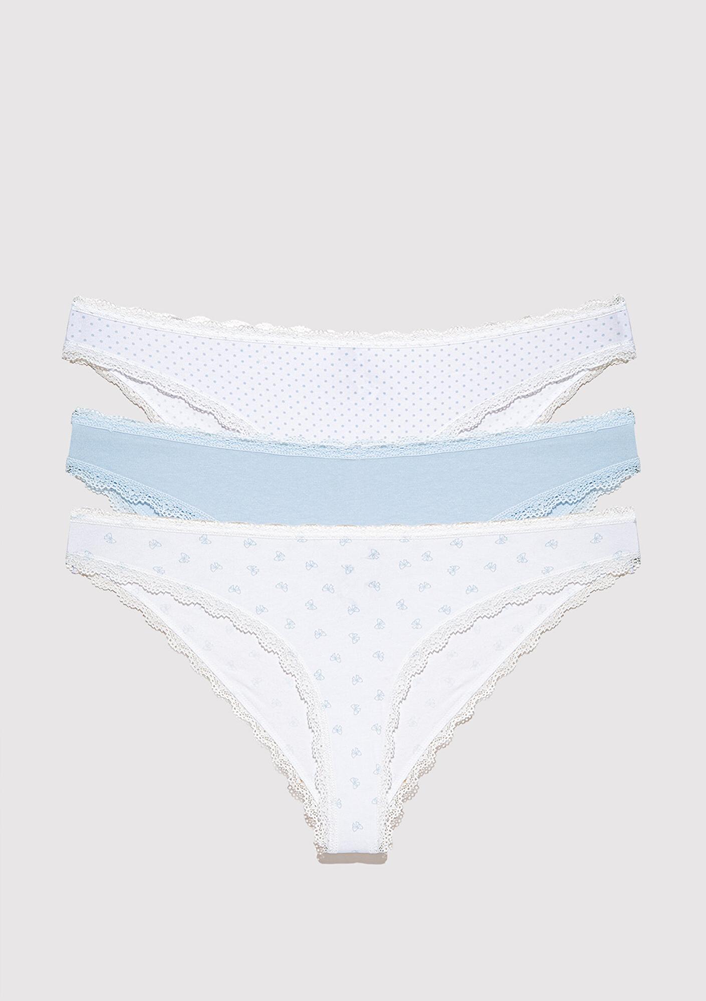 Mavi 3lü Klasik Külot 1913818-70717