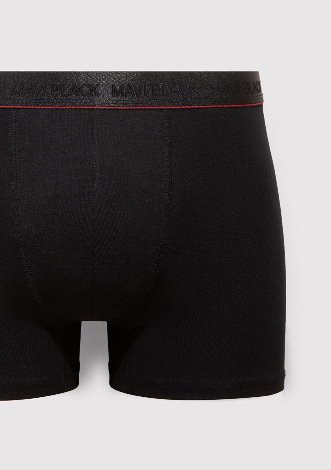 Mavi Siyah Basic Boxer 0912178-900