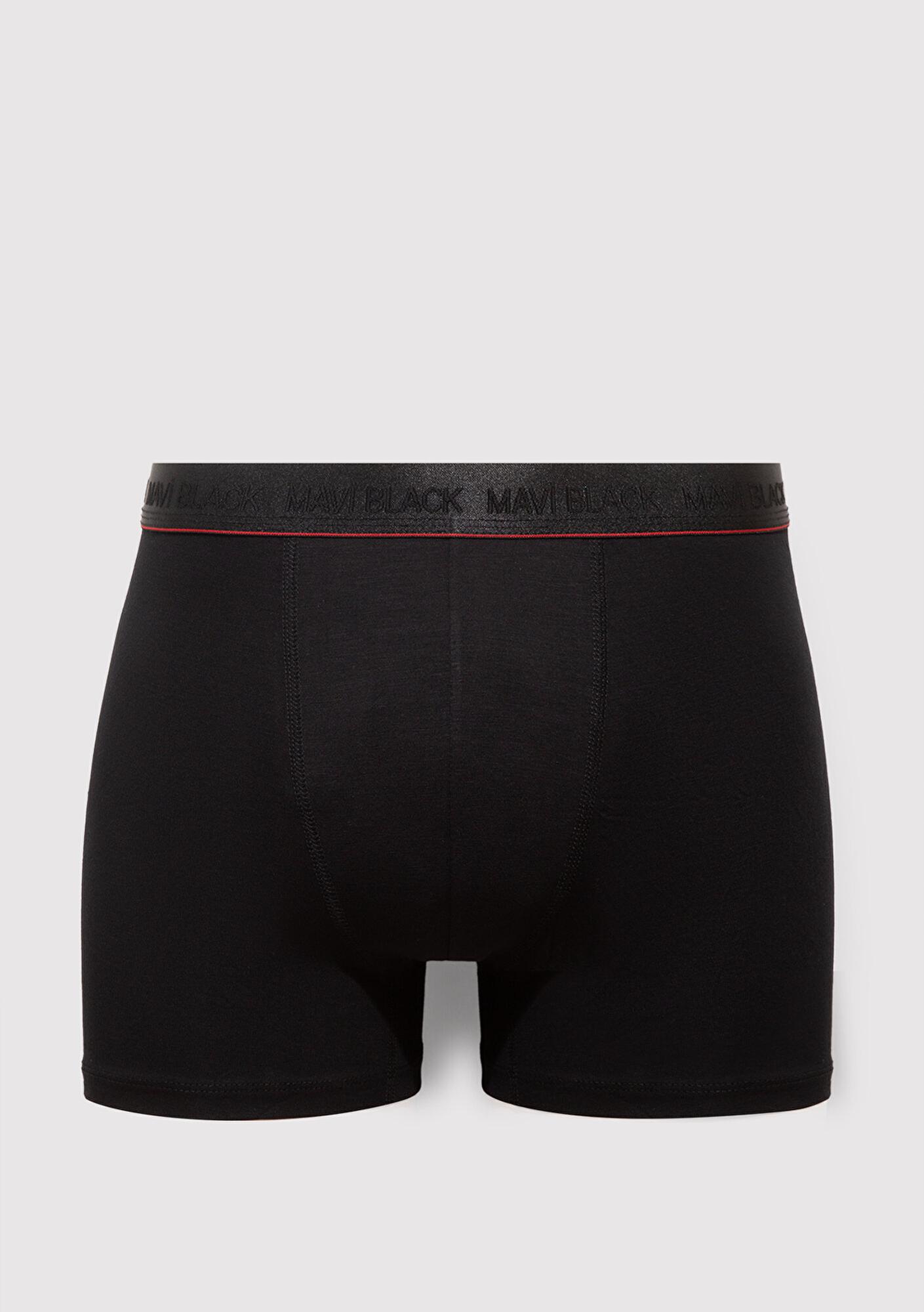 Mavi Siyah Basic Boxer 0912178-900