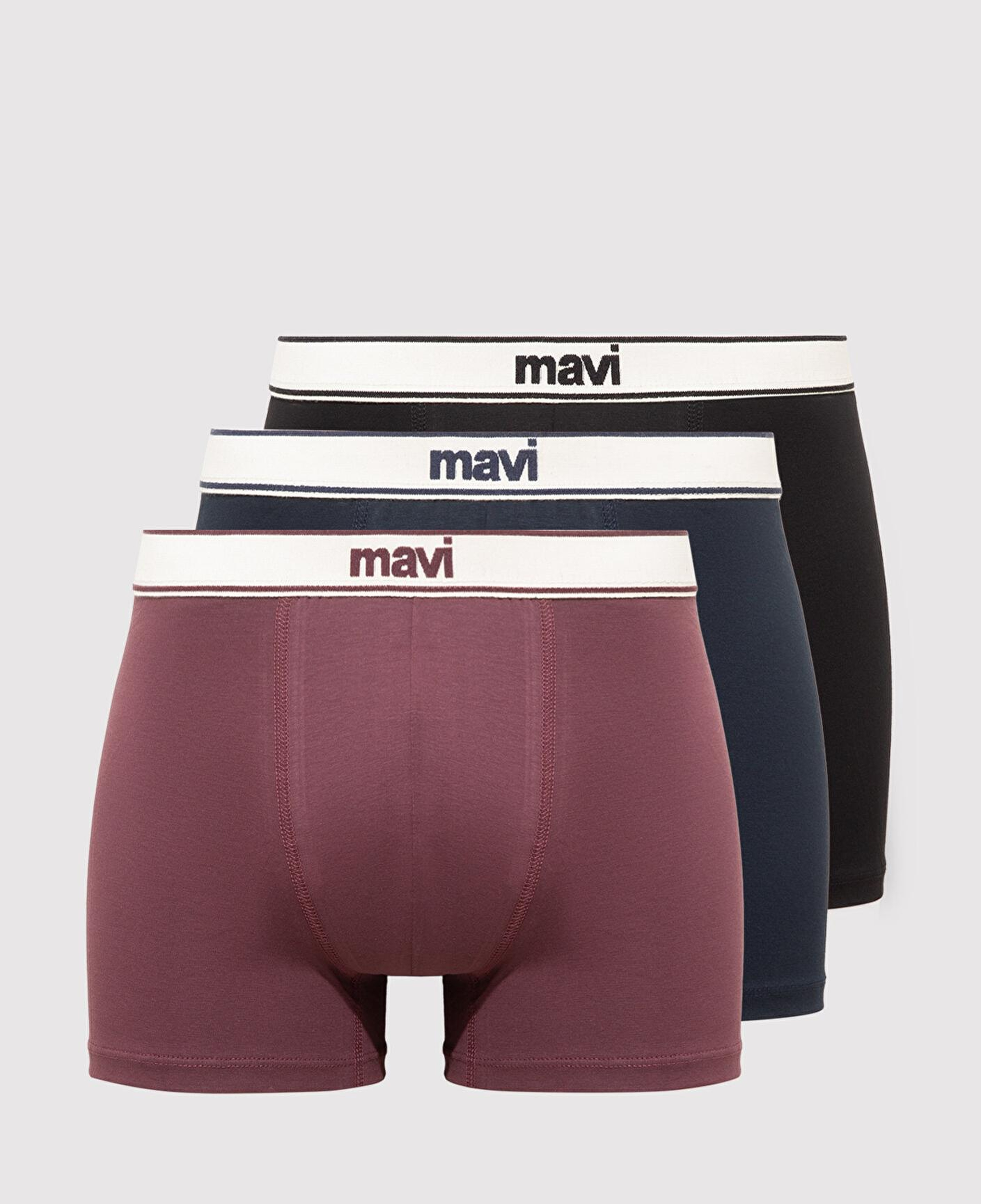 Mavi 3lü Basic Boxer 0912224-900