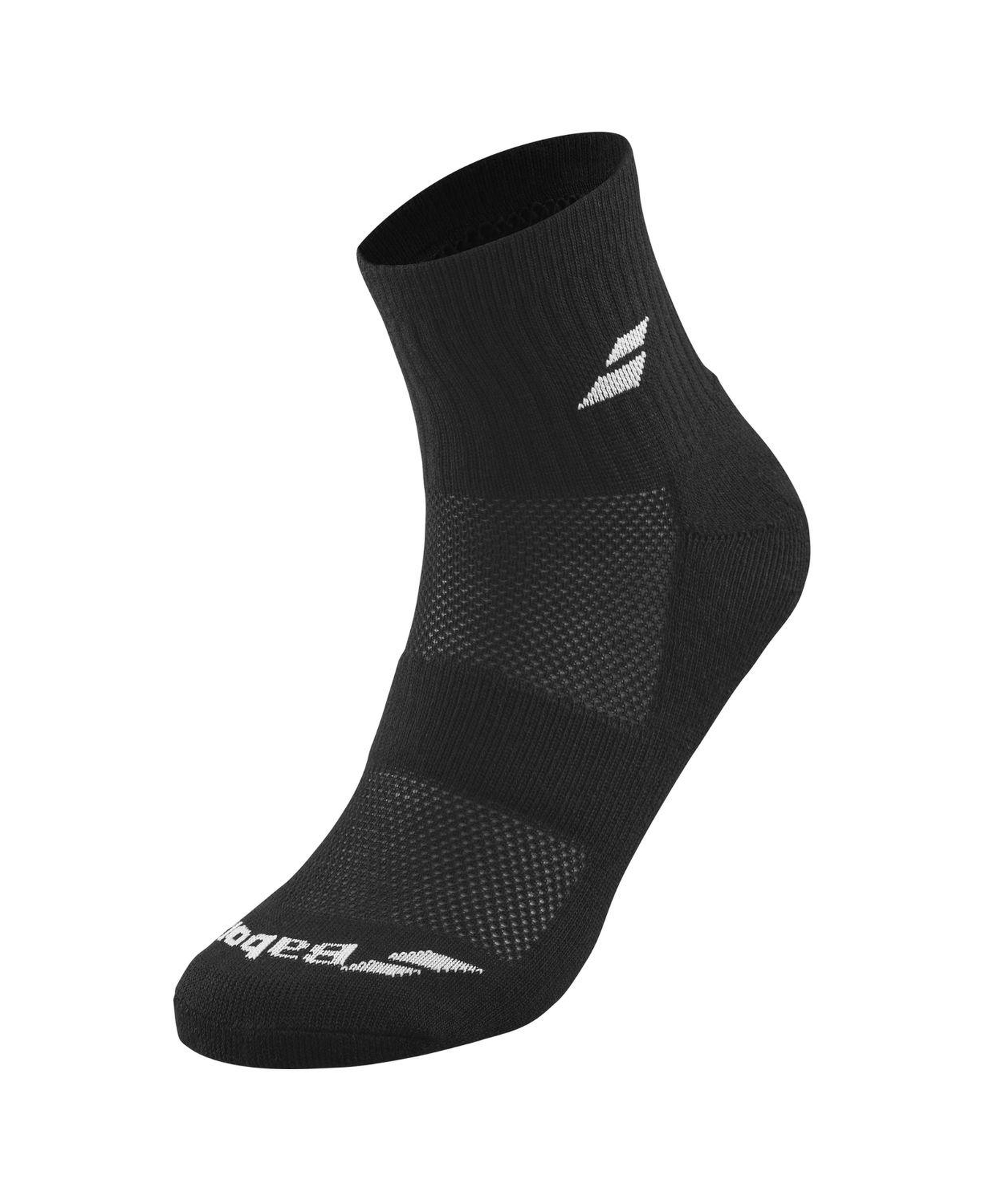 Babolat Quarter 3 Pairs Pack Unisex Siyah Çorap