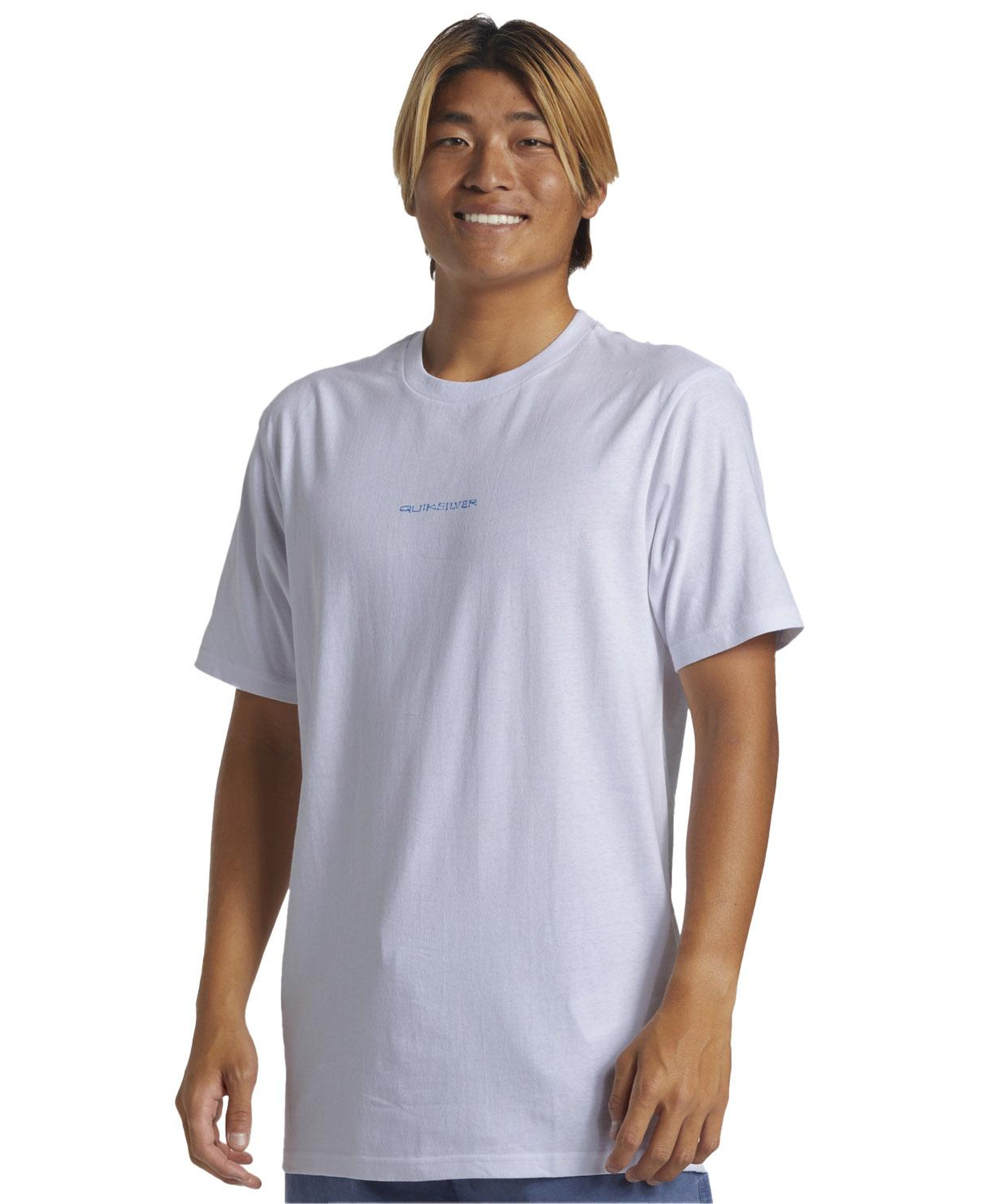 Quiksilver Surf Safari Moe Erkek Beyaz Tişört