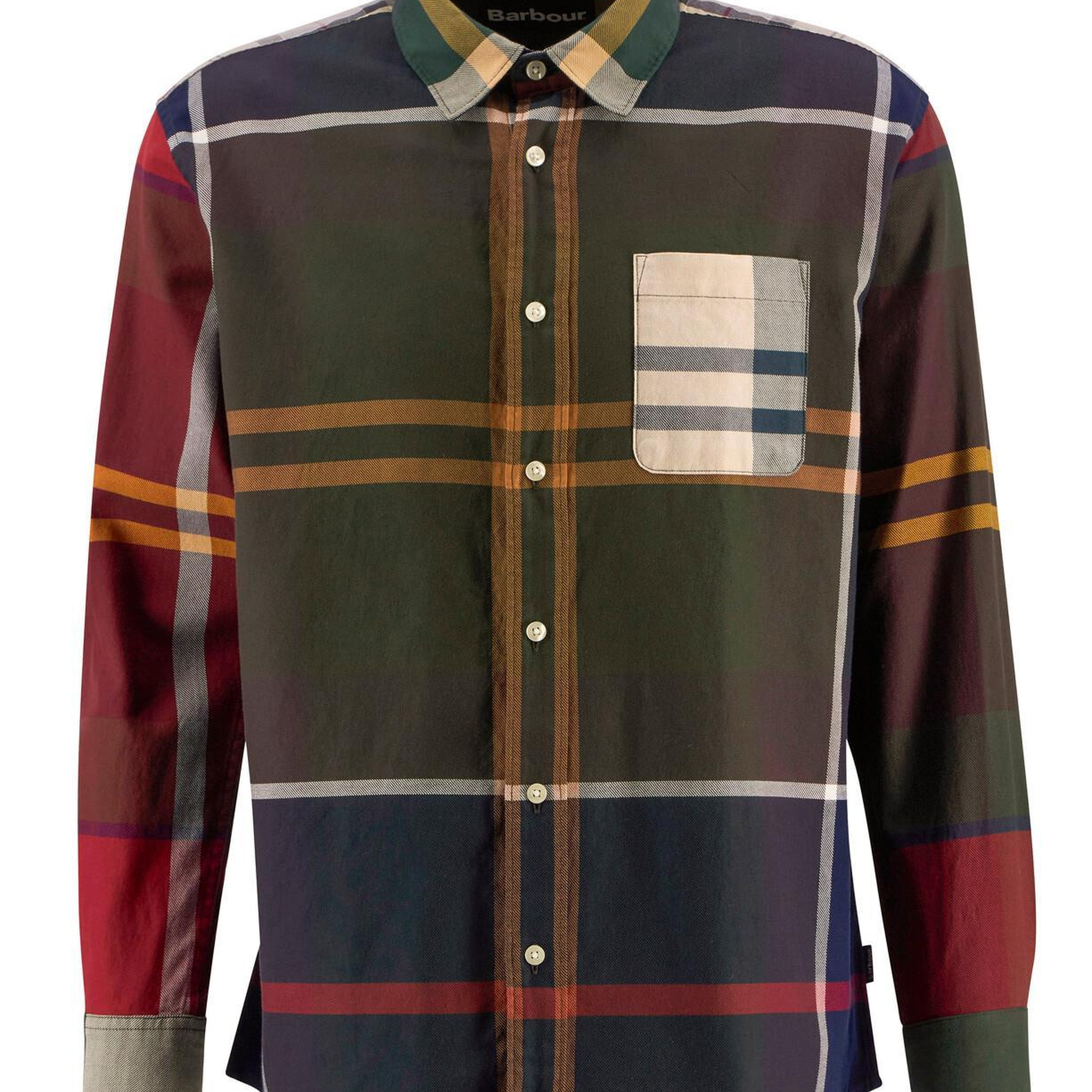 Barbour Patchwork OS Tartan Gömlek