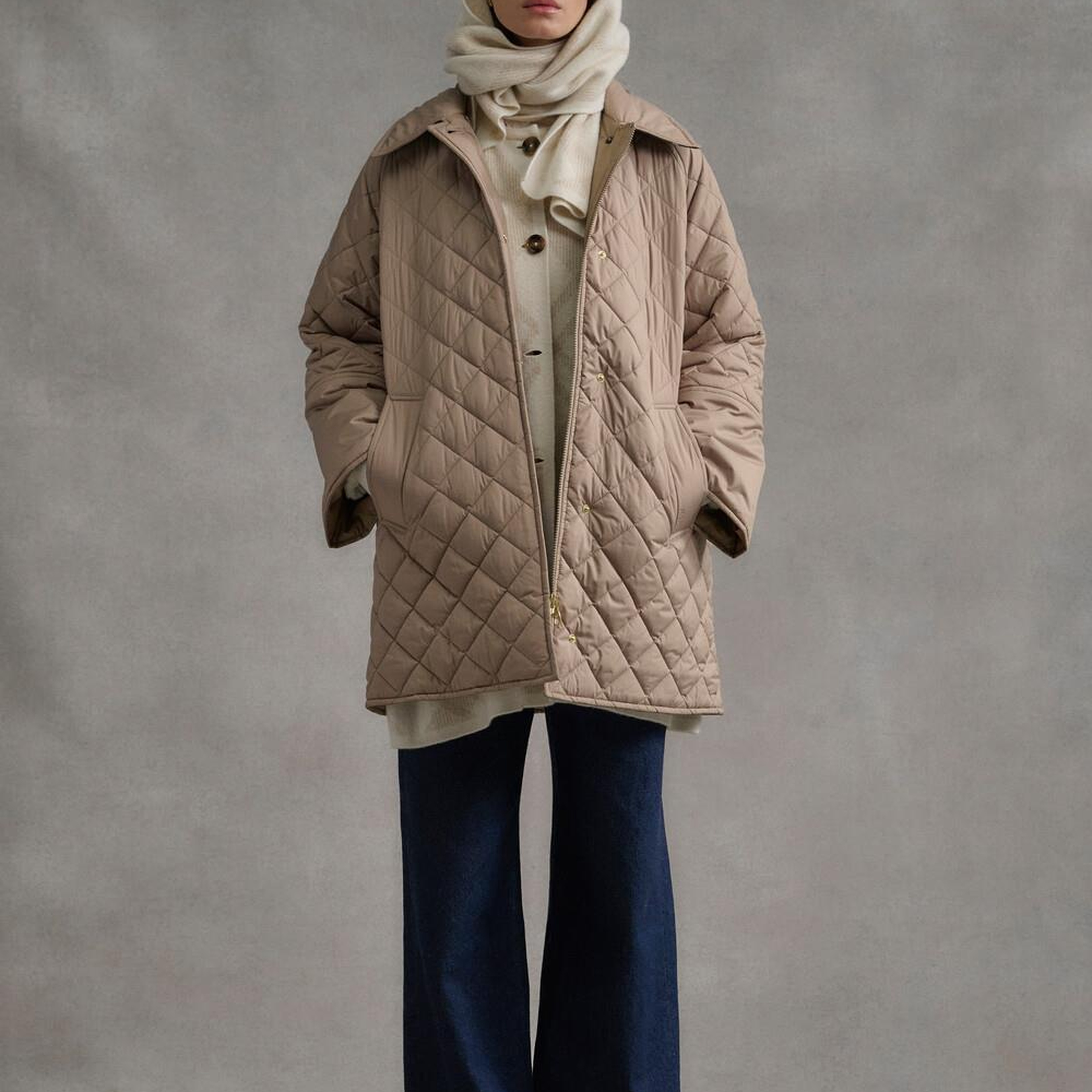 Barbour Cara Kapitone Ceket