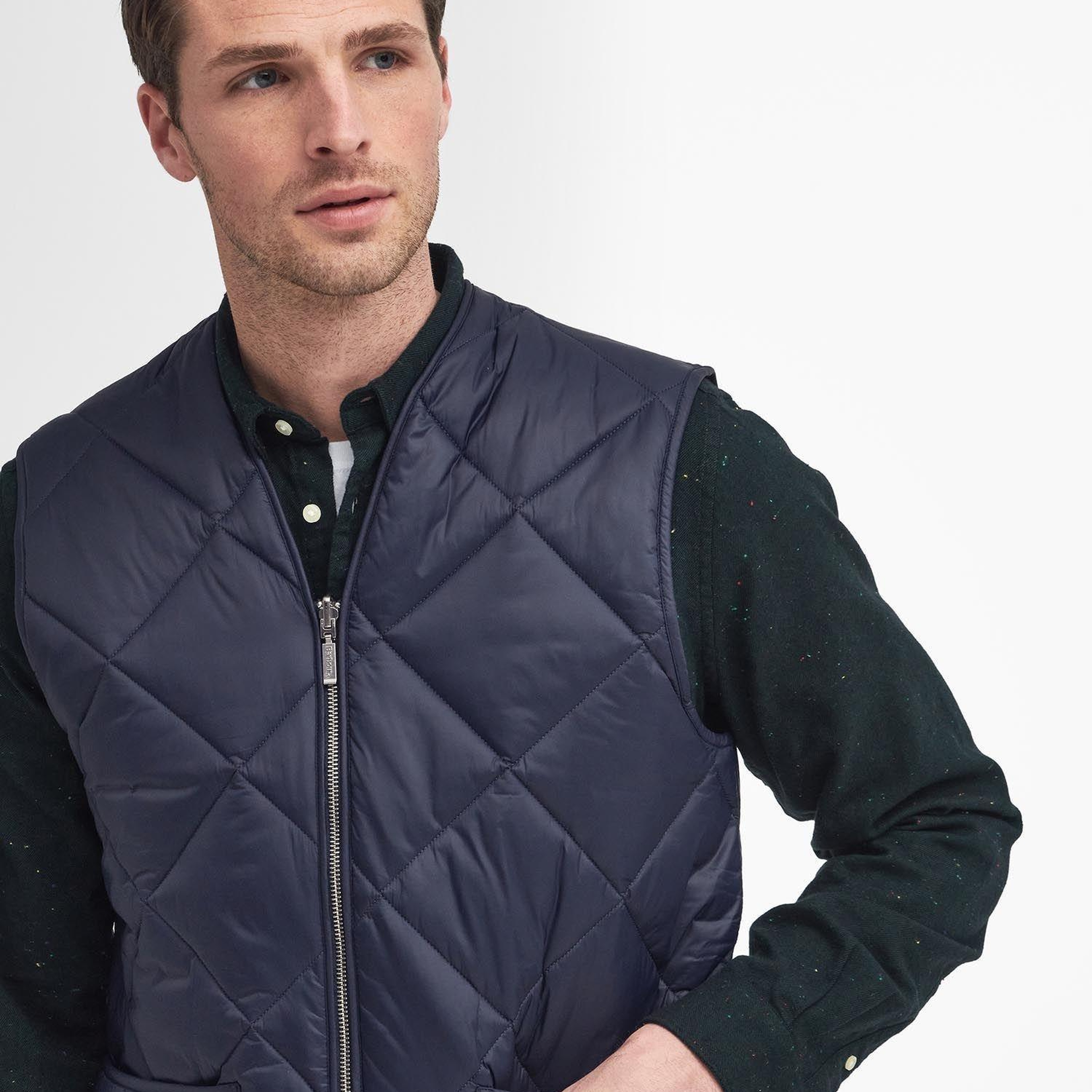 Barbour Large Box Kapitone İçlik-Yelek - Bedale, Beaufort, Ashby ve Bristol ceketler ile uyumludur