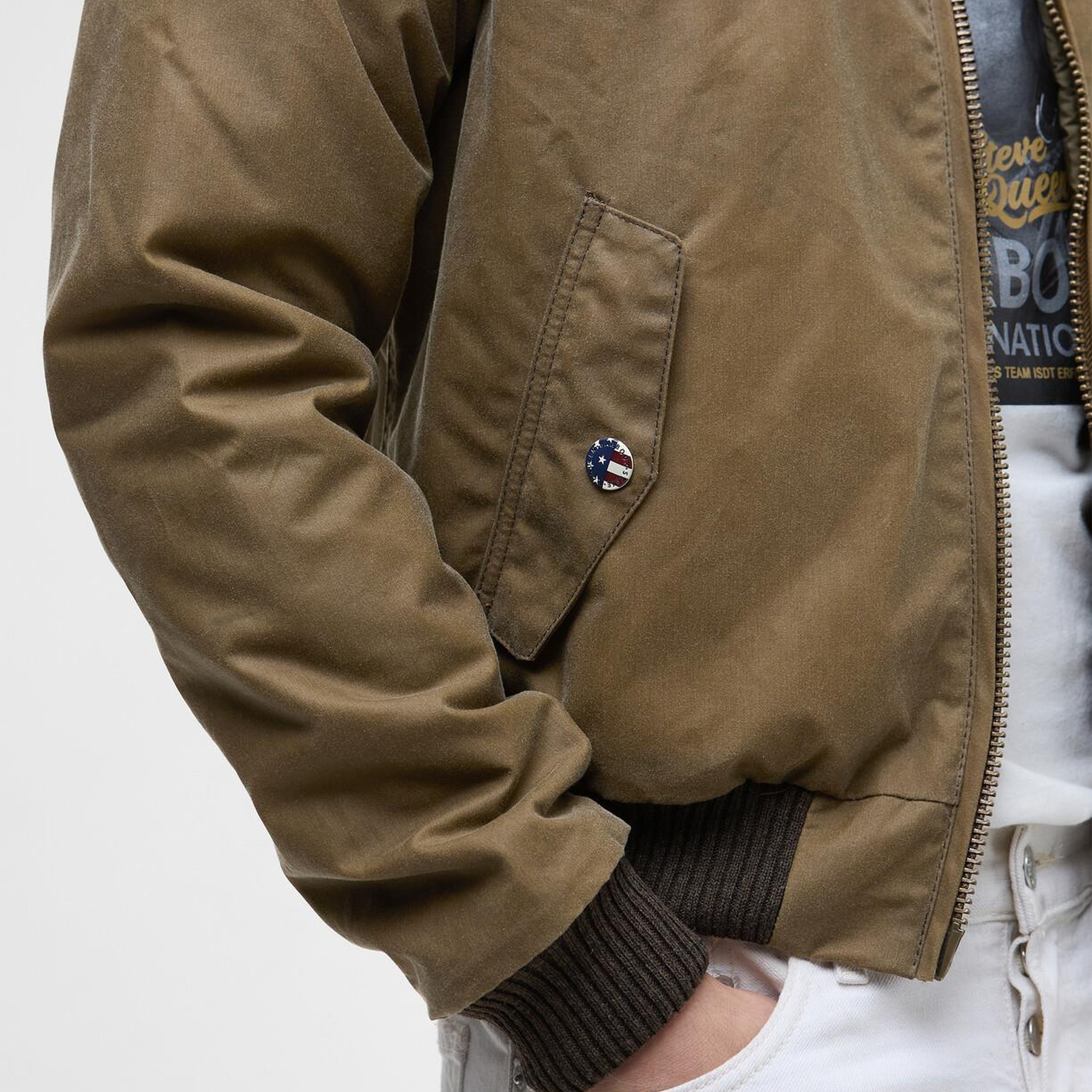 B.Intl Merchant Yağlı Ceket