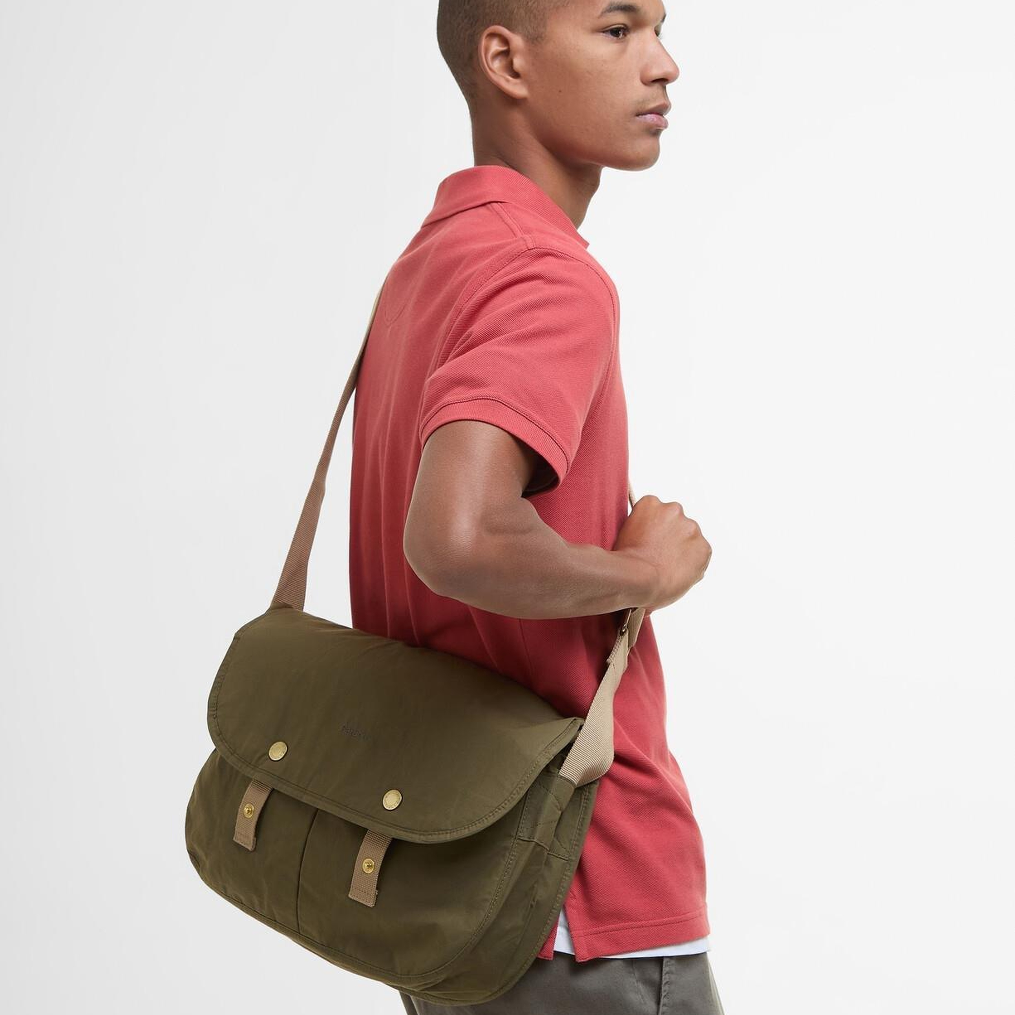 Barbour Transport Riever Omuz Çantası