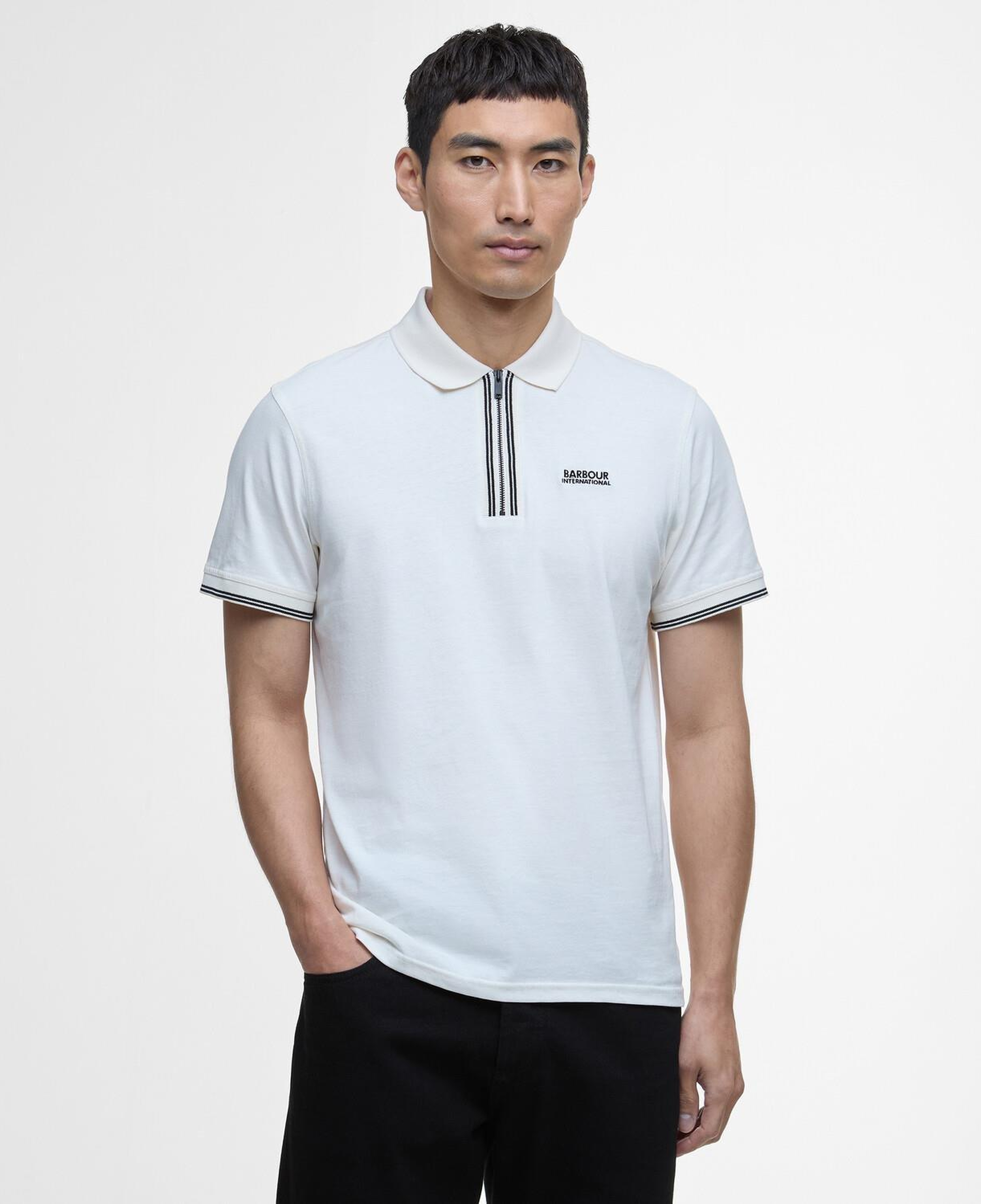 B.Intl Ollie Twin Tipped Placket Polo Yaka
