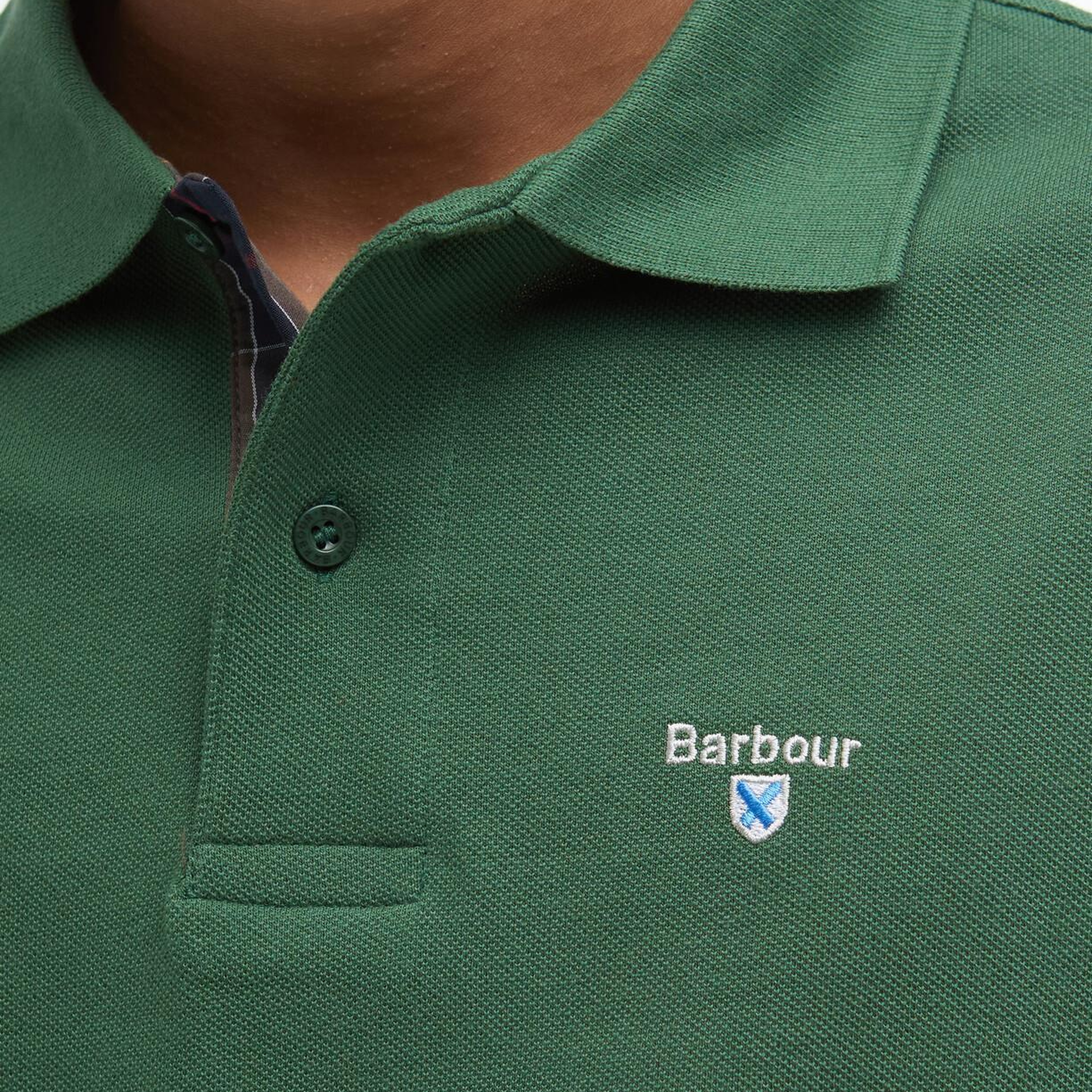 Barbour Tartan Pique Polo Yaka