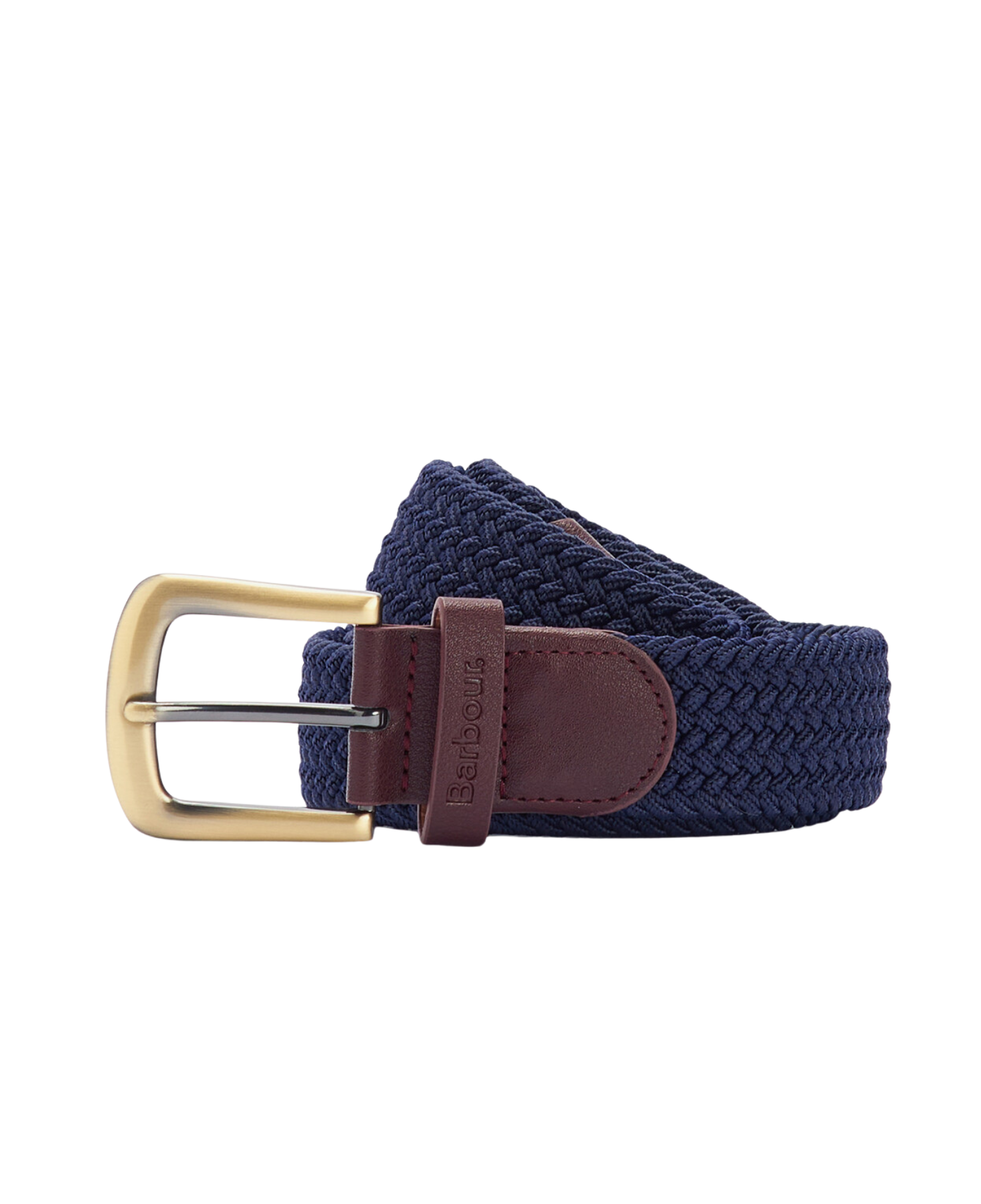 Barbour Esnek Dokuma Deri Kemer