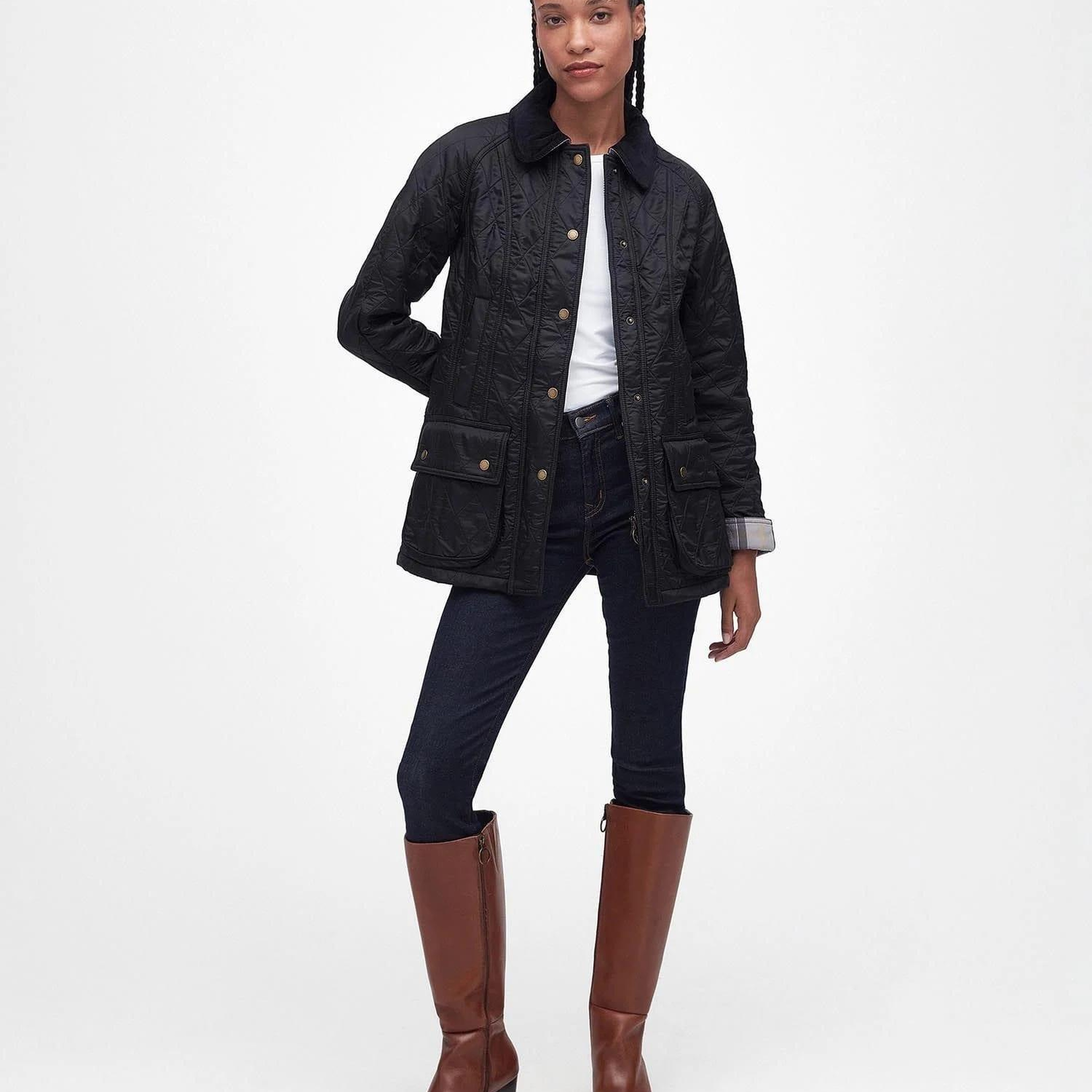 Barbour Beadnell Polar Kapitone Ceket