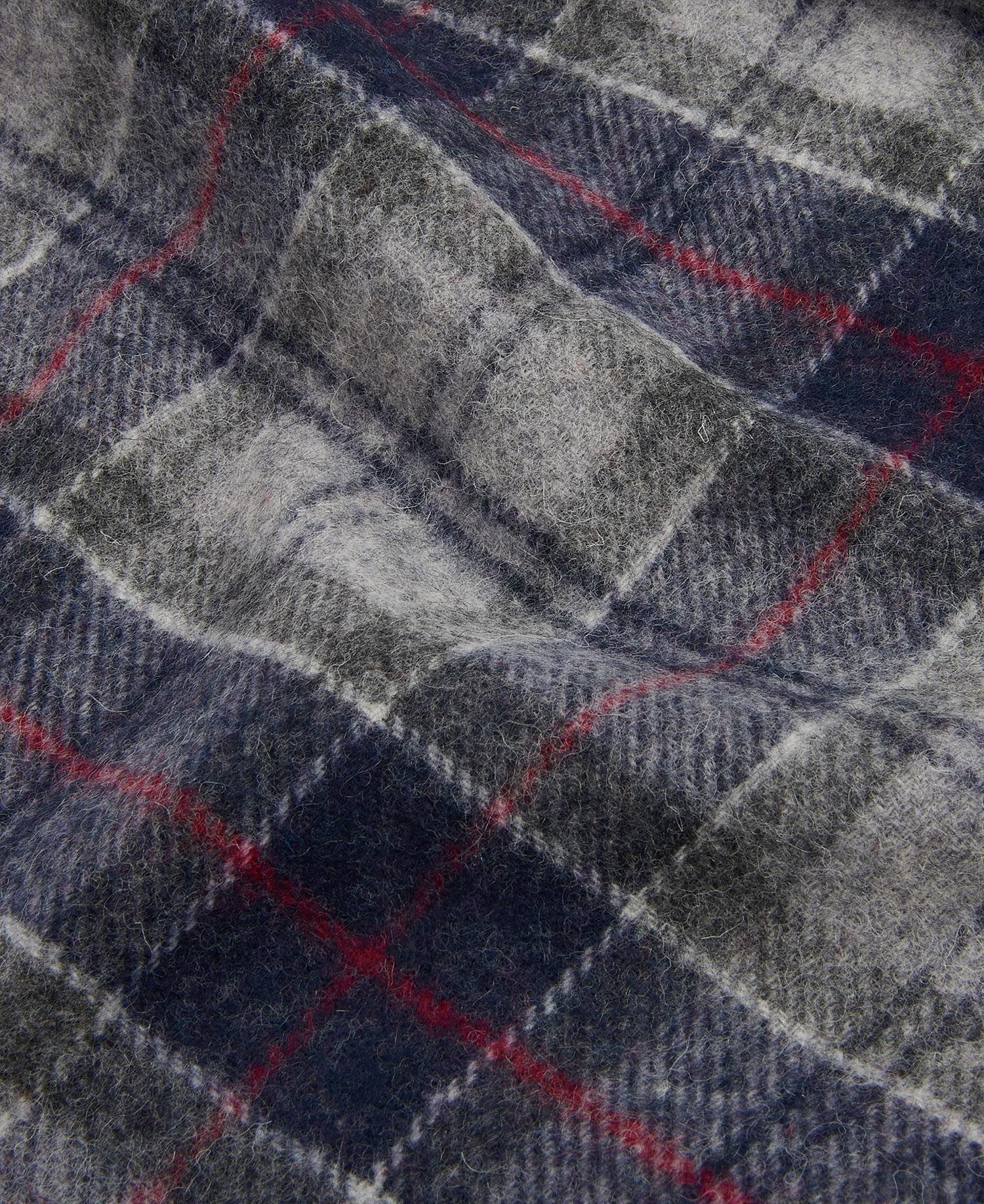 Barbour Unisex Tartan Yün Atkı (%100 Lambswool)