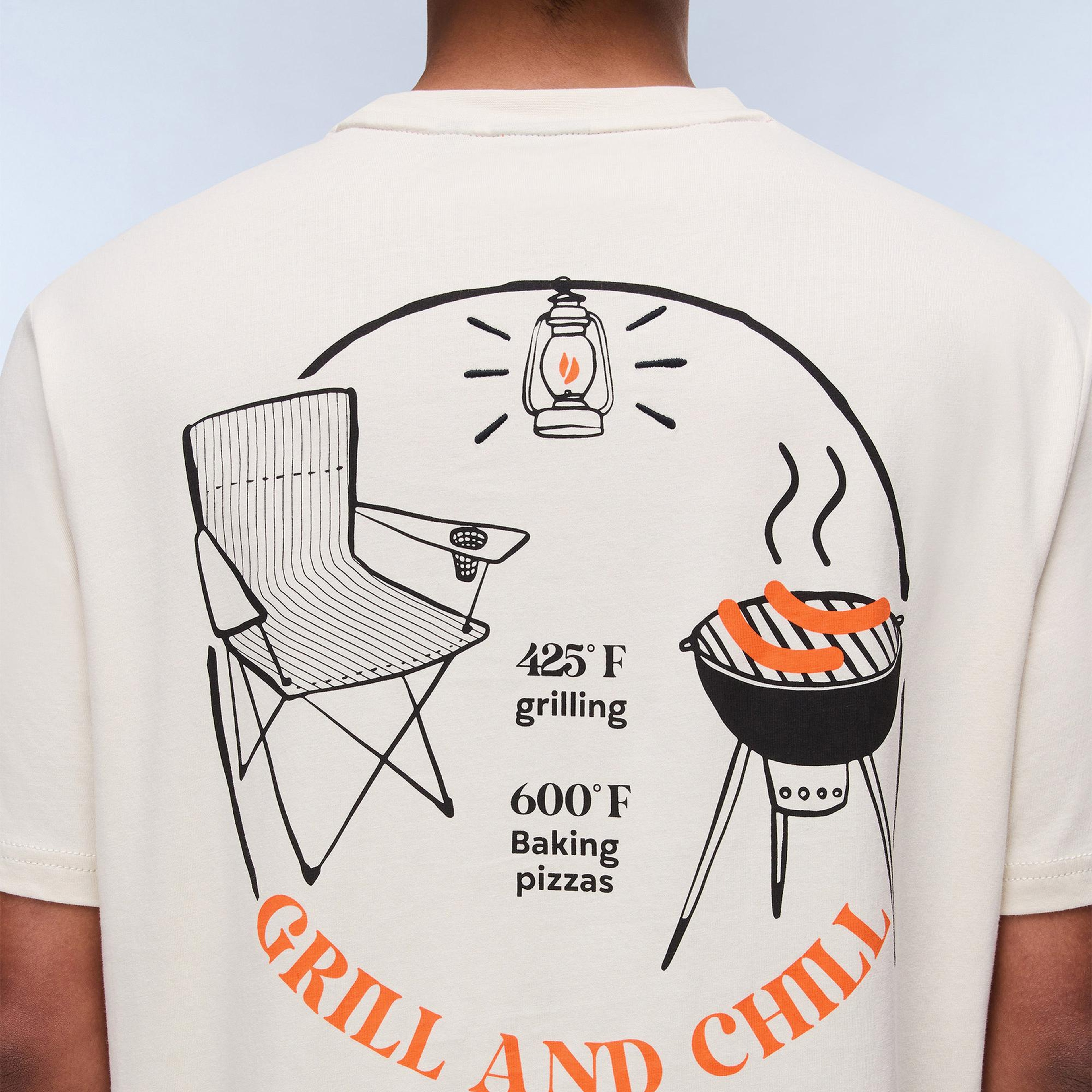 Napapijri Yukis Erkek Beyaz T-Shirt