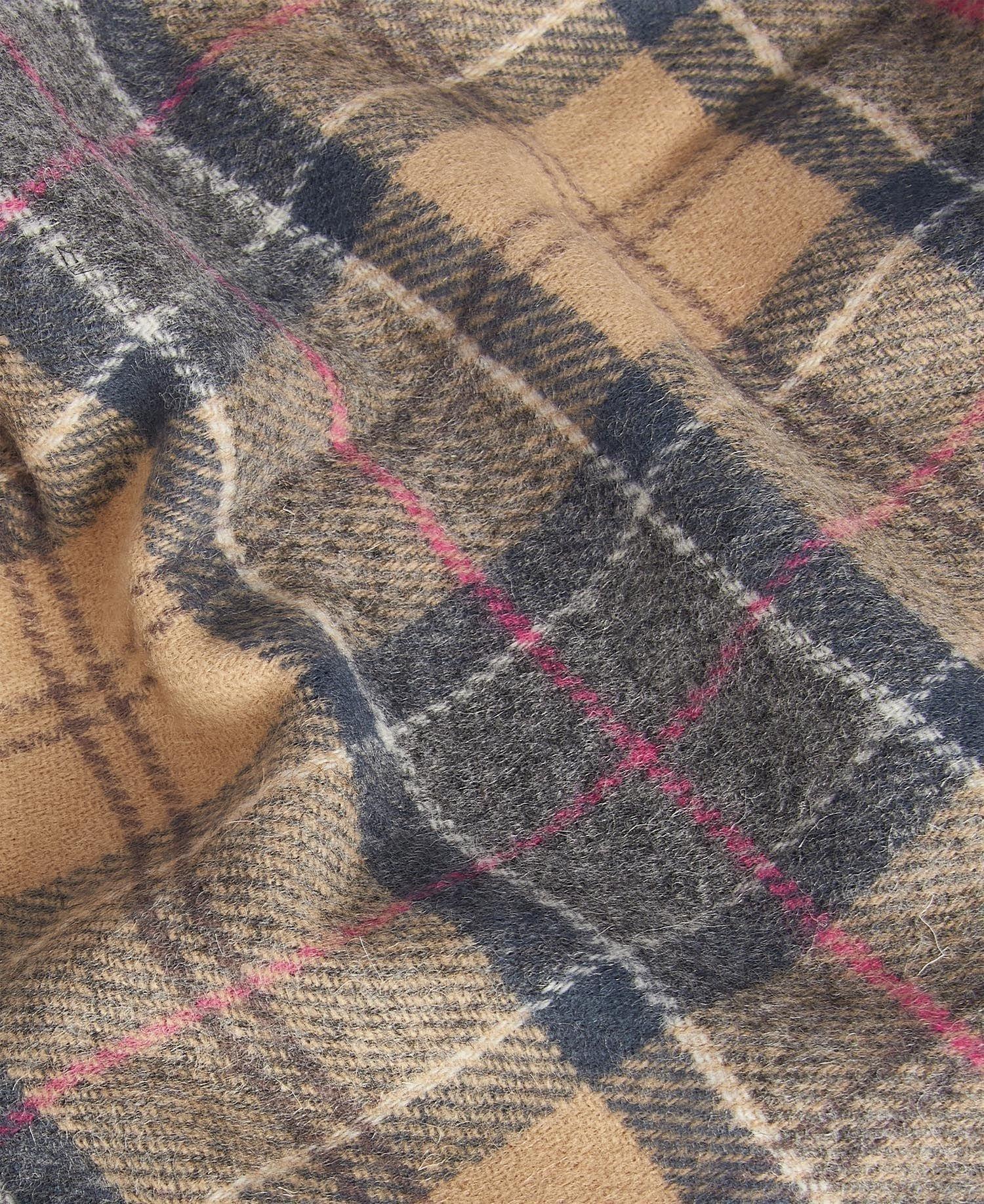 Barbour Unisex Tartan Yün Atkı (%100 Lambswool)