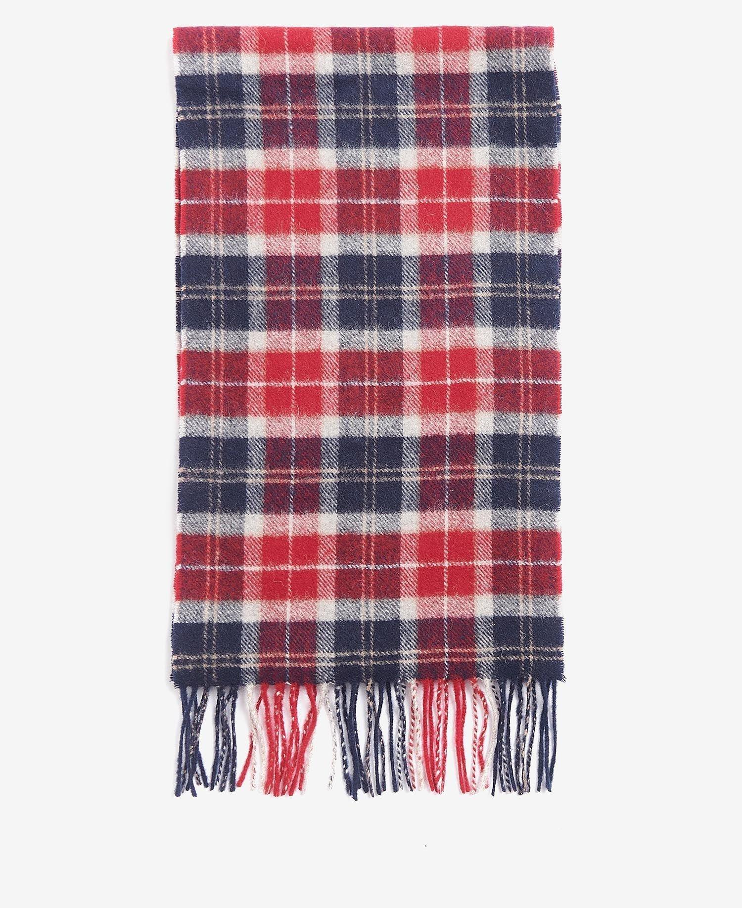 Barbour Unisex Tartan Yün Atkı (%100 Lambswool)