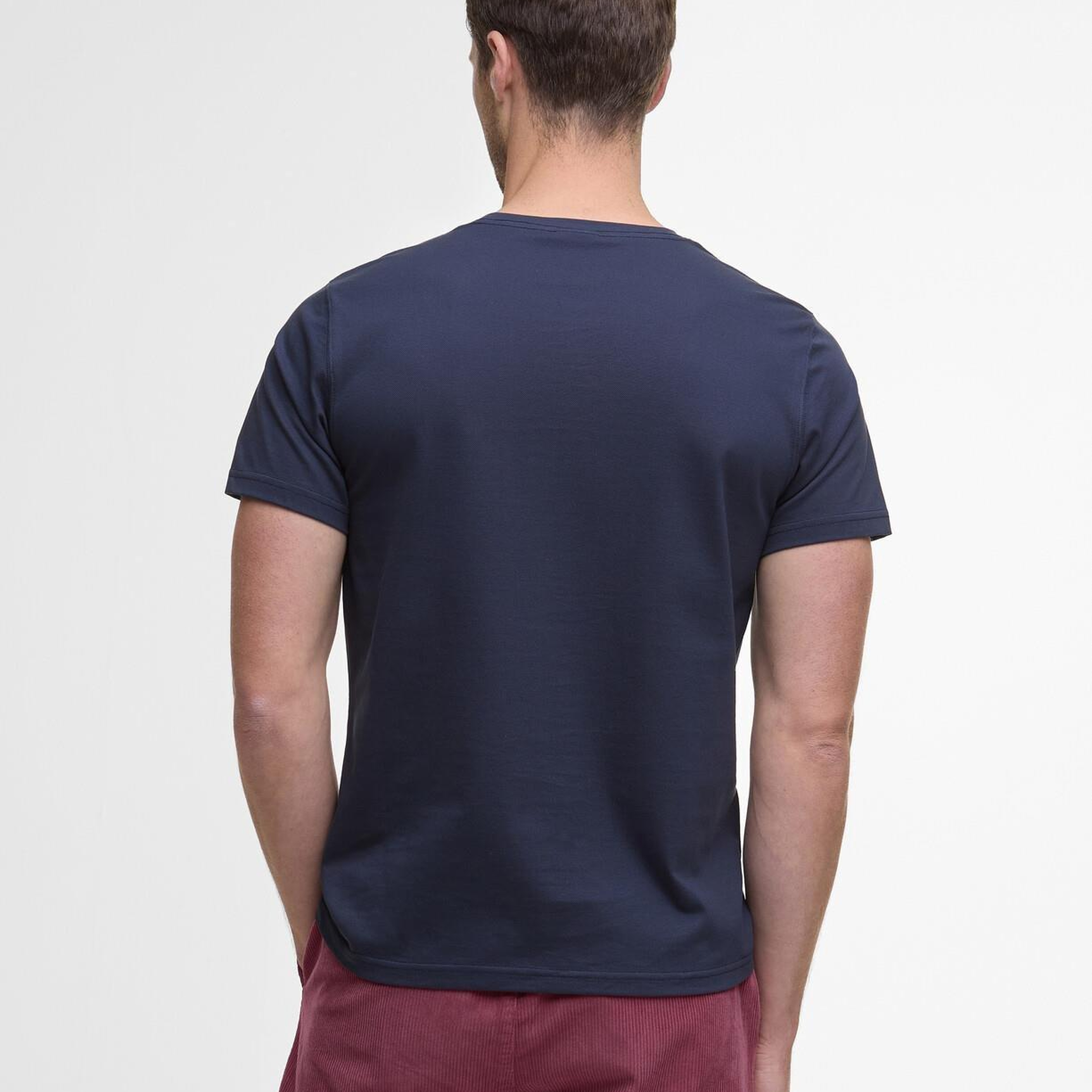 Barbour Tartan Trim Pique T-Shirt