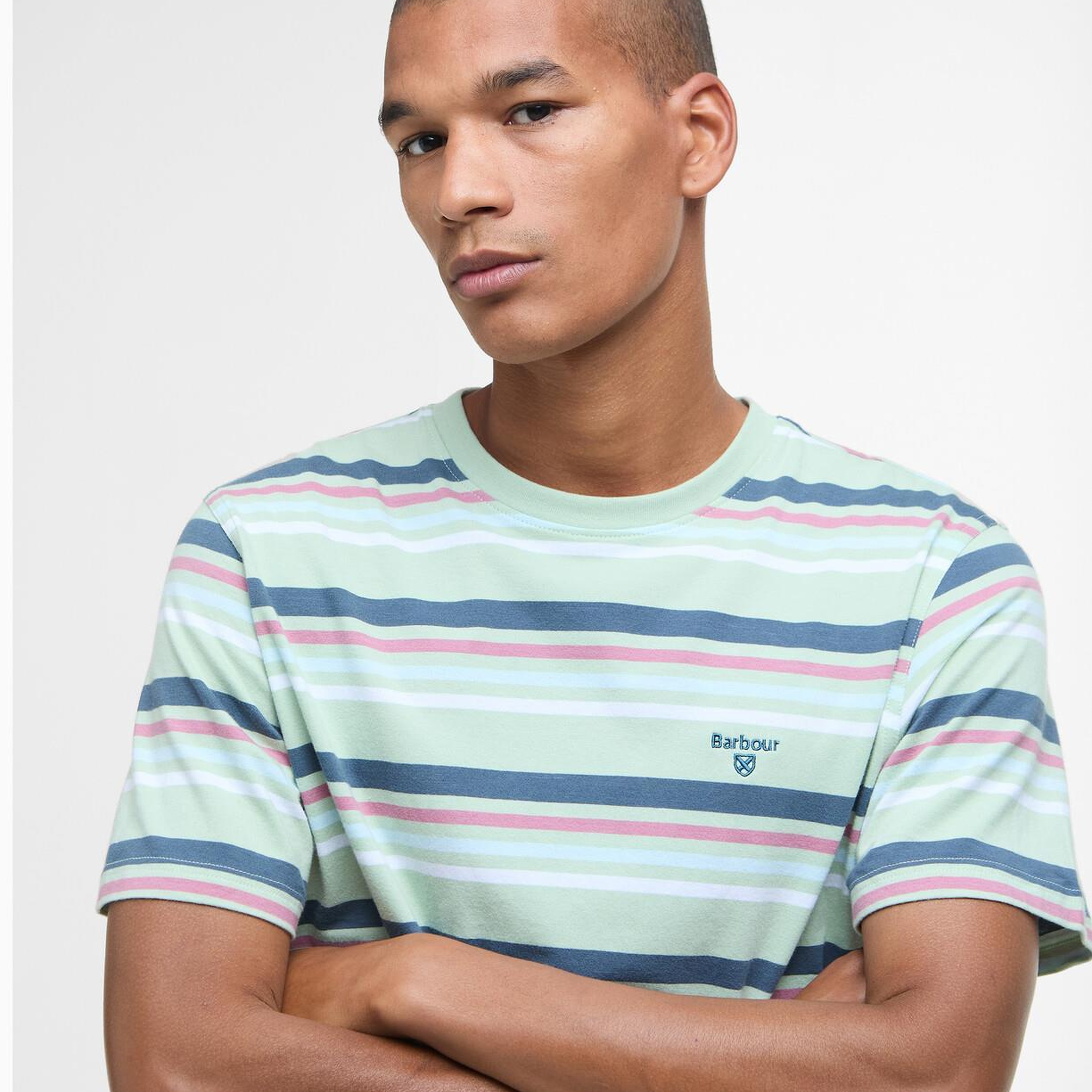 Barbour Houstead Stripe Tailored Fit T-Shirt