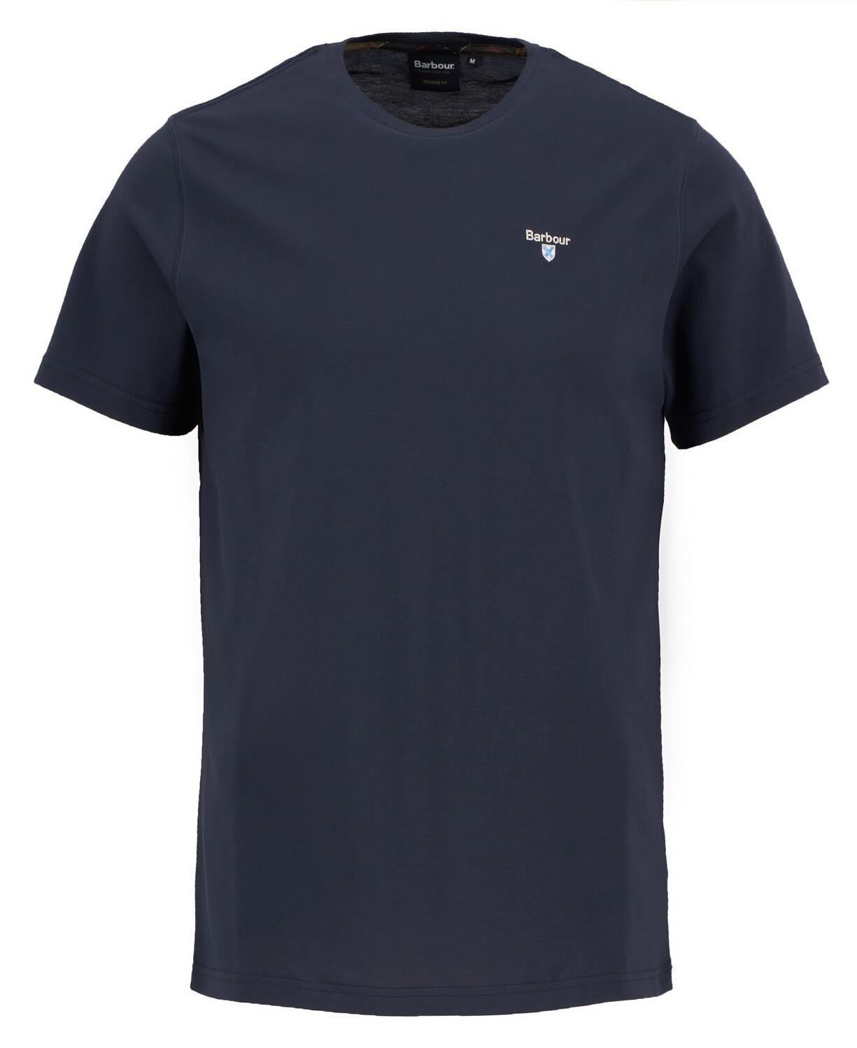 Barbour Tartan Trim Pique T-Shirt