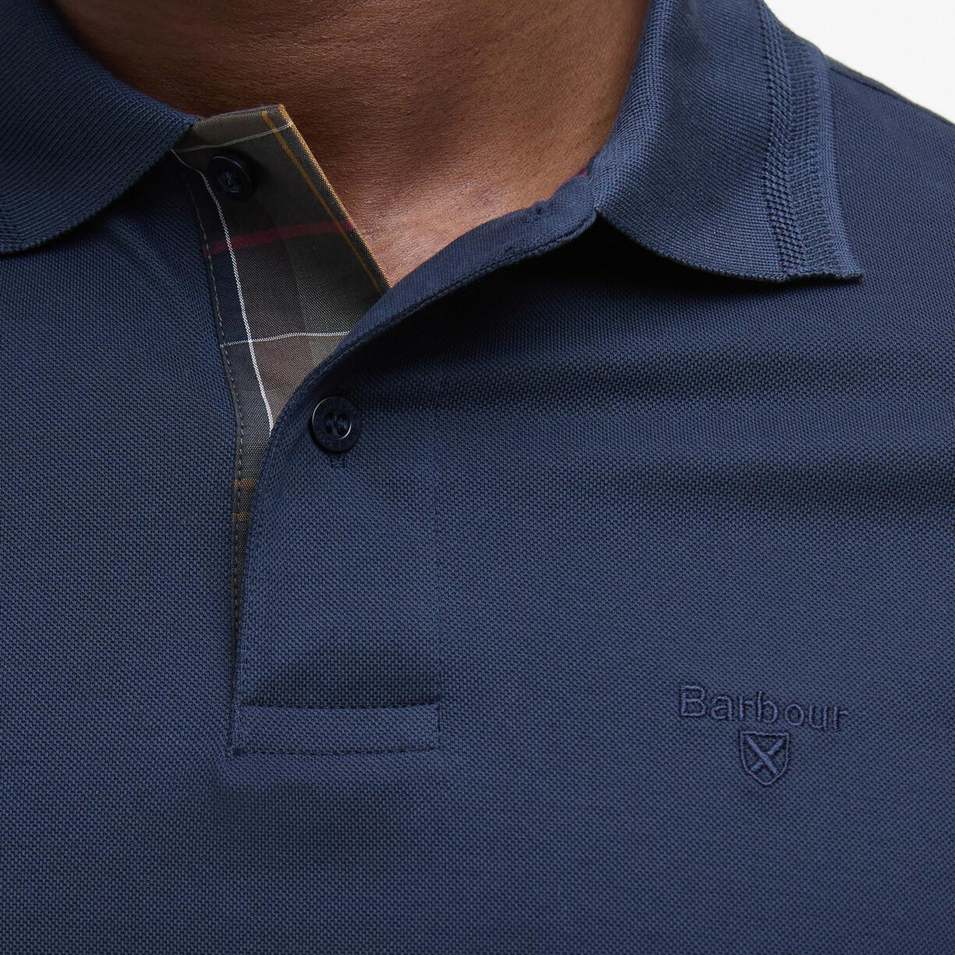 Barbour Premium Tartan Pique Polo Yaka