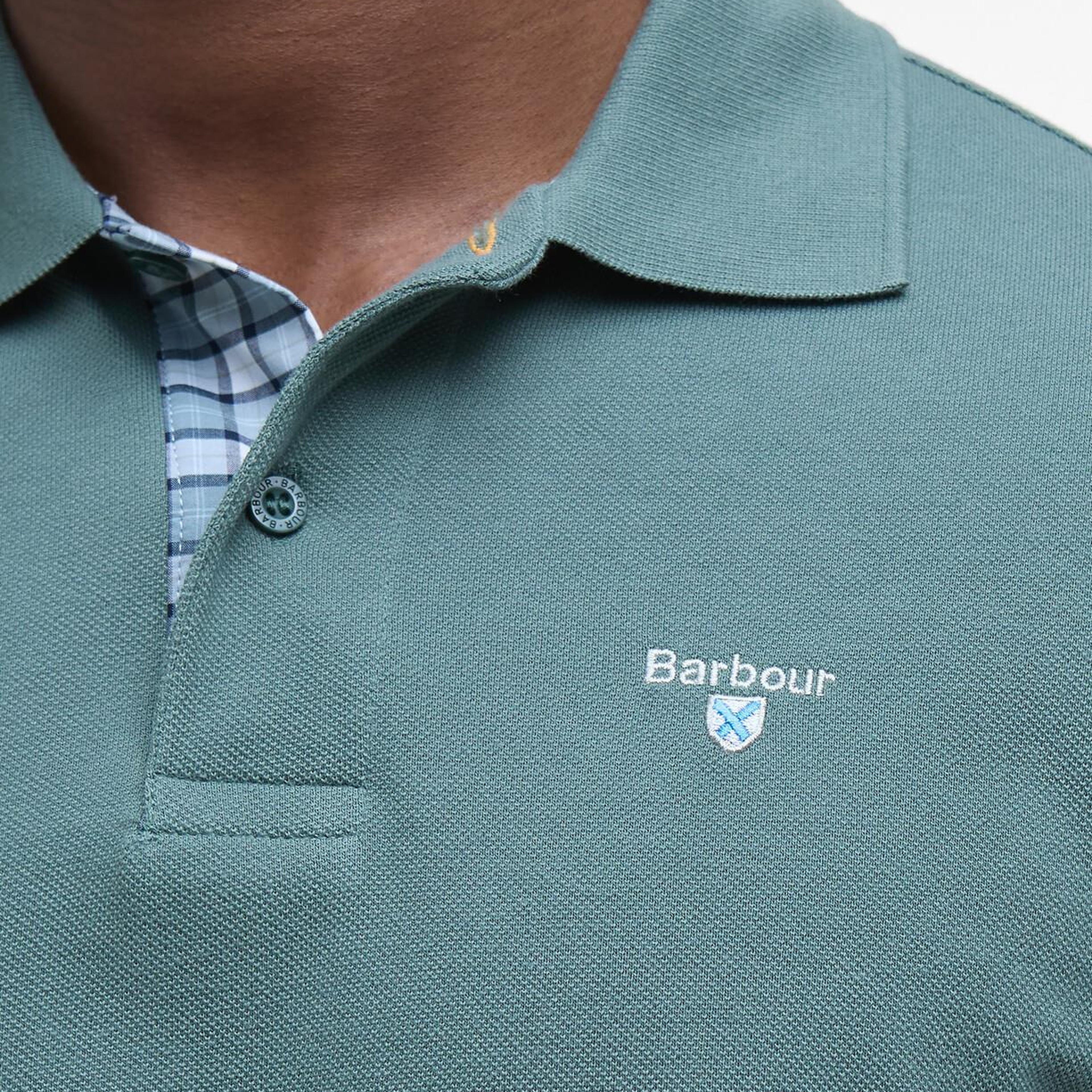 Barbour Tartan Pique Polo Yaka
