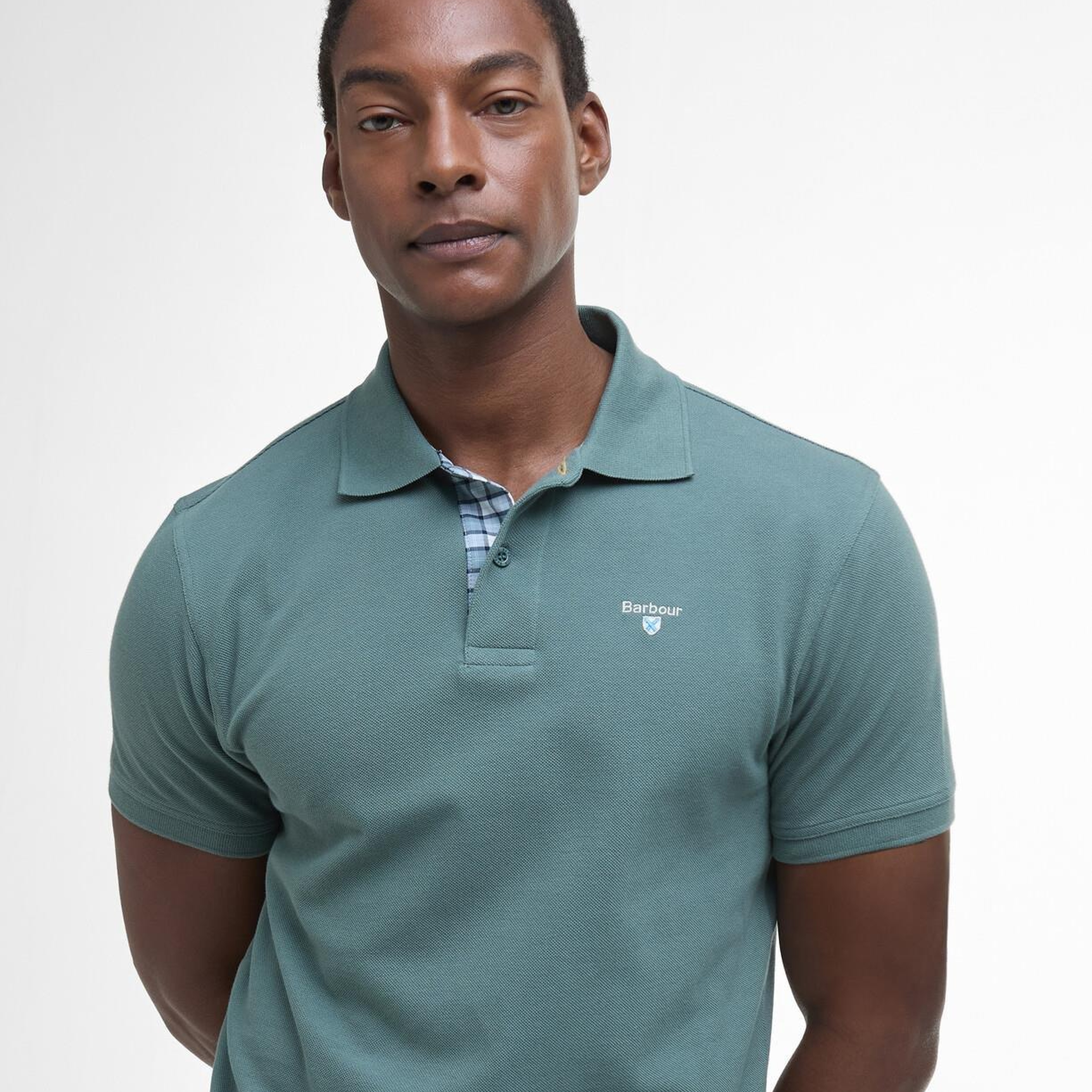 Barbour Tartan Pique Polo Yaka