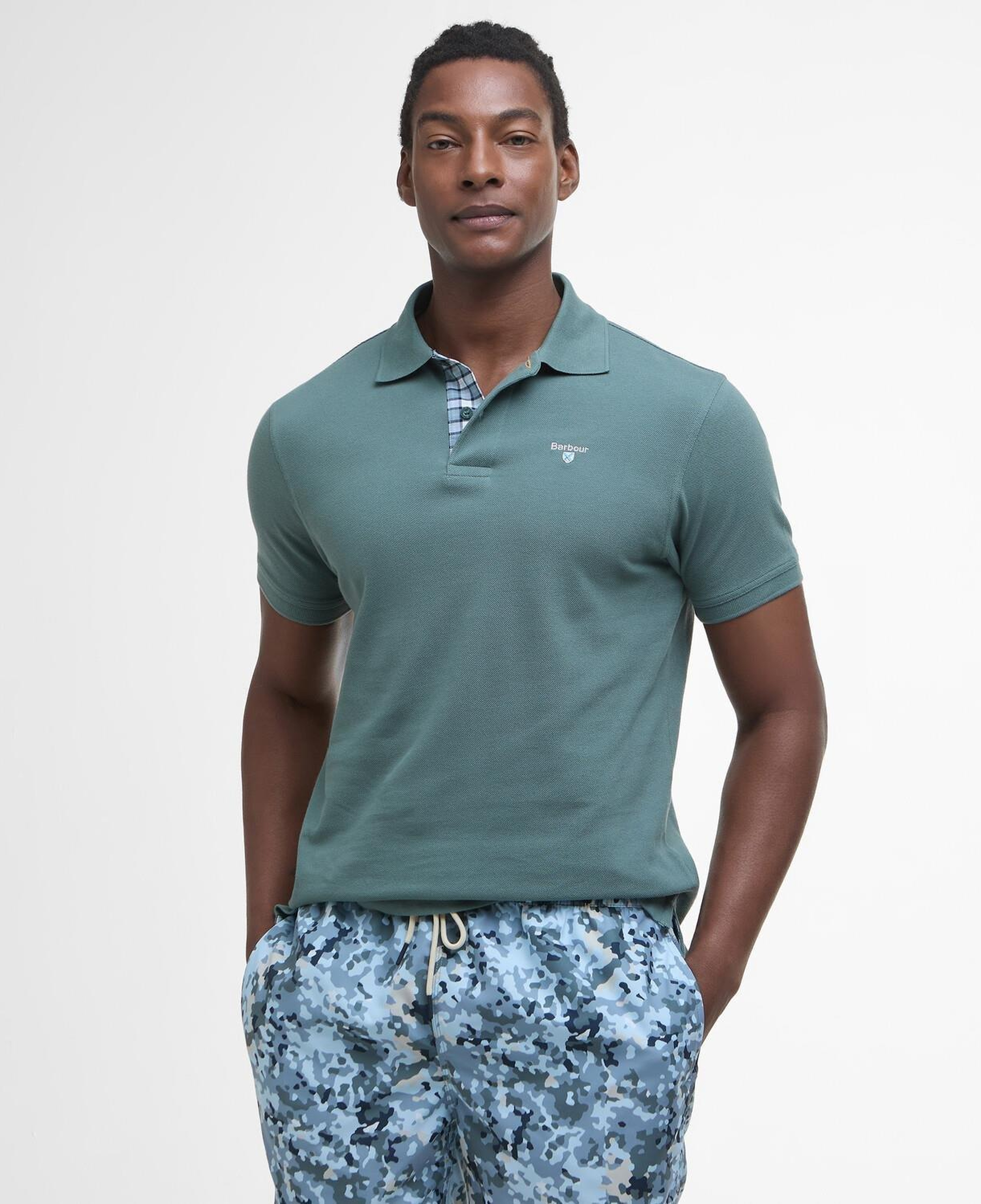 Barbour Tartan Pique Polo Yaka