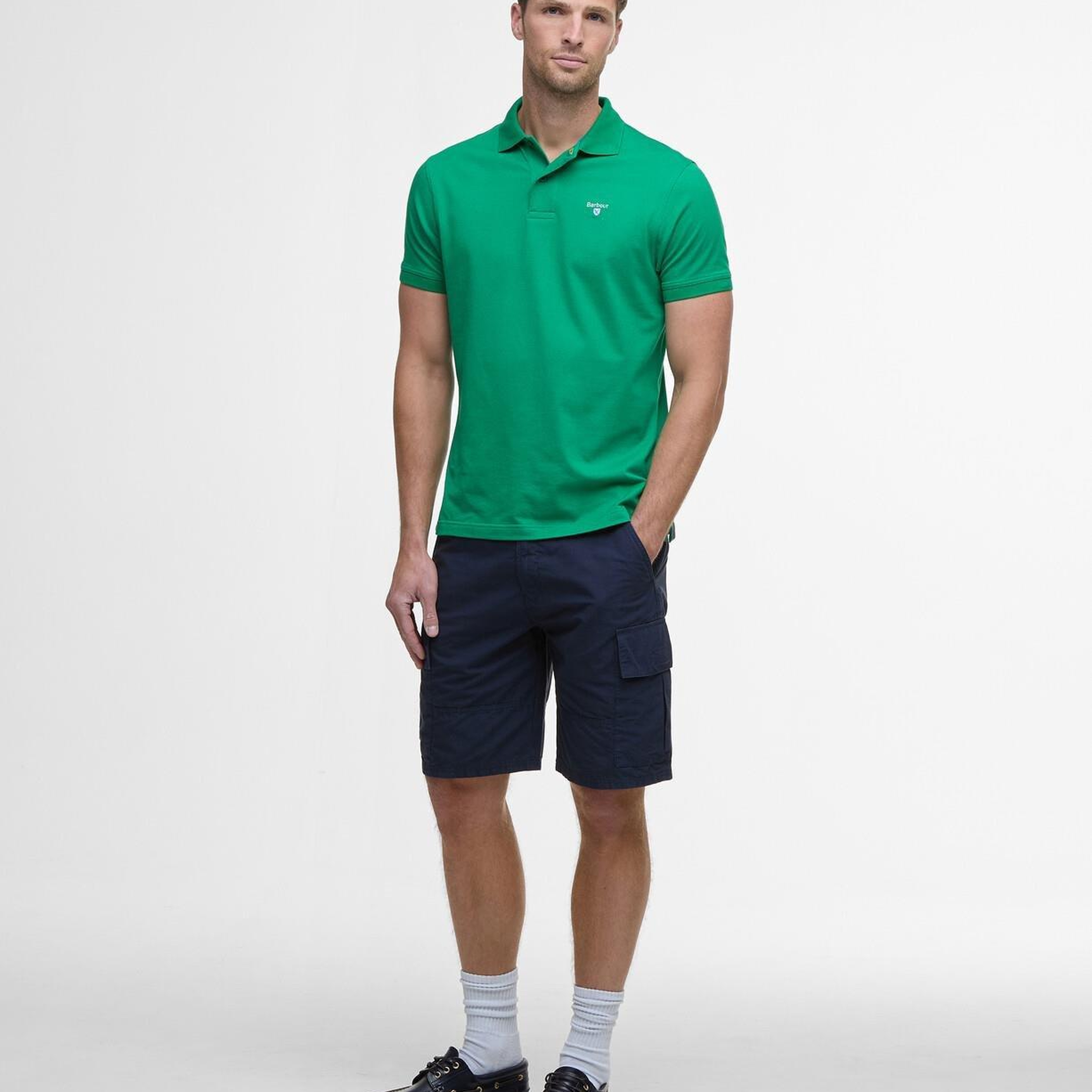 Barbour Active Tailored Fit Polo Yaka