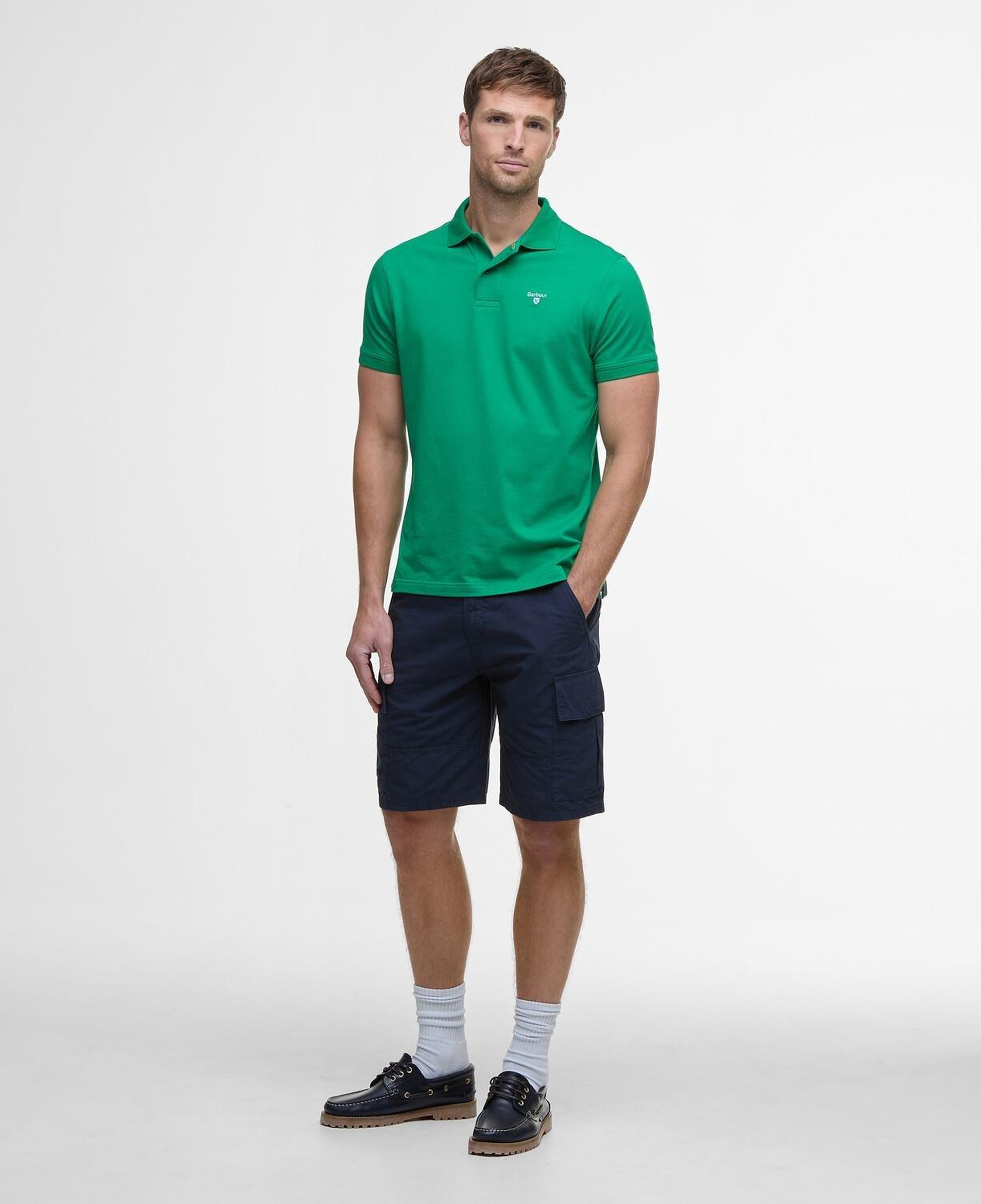 Barbour Active Tailored Fit Polo Yaka