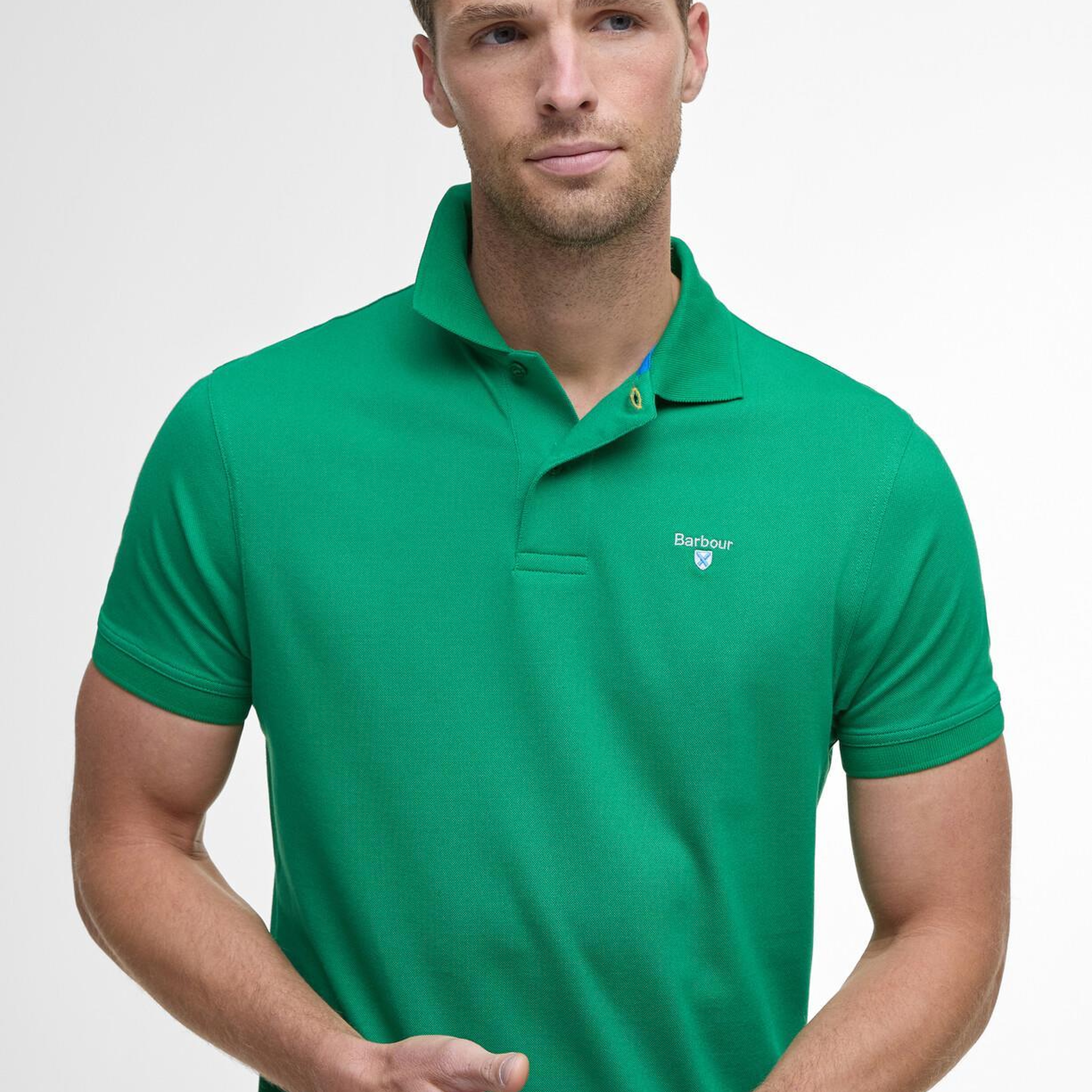 Barbour Active Tailored Fit Polo Yaka