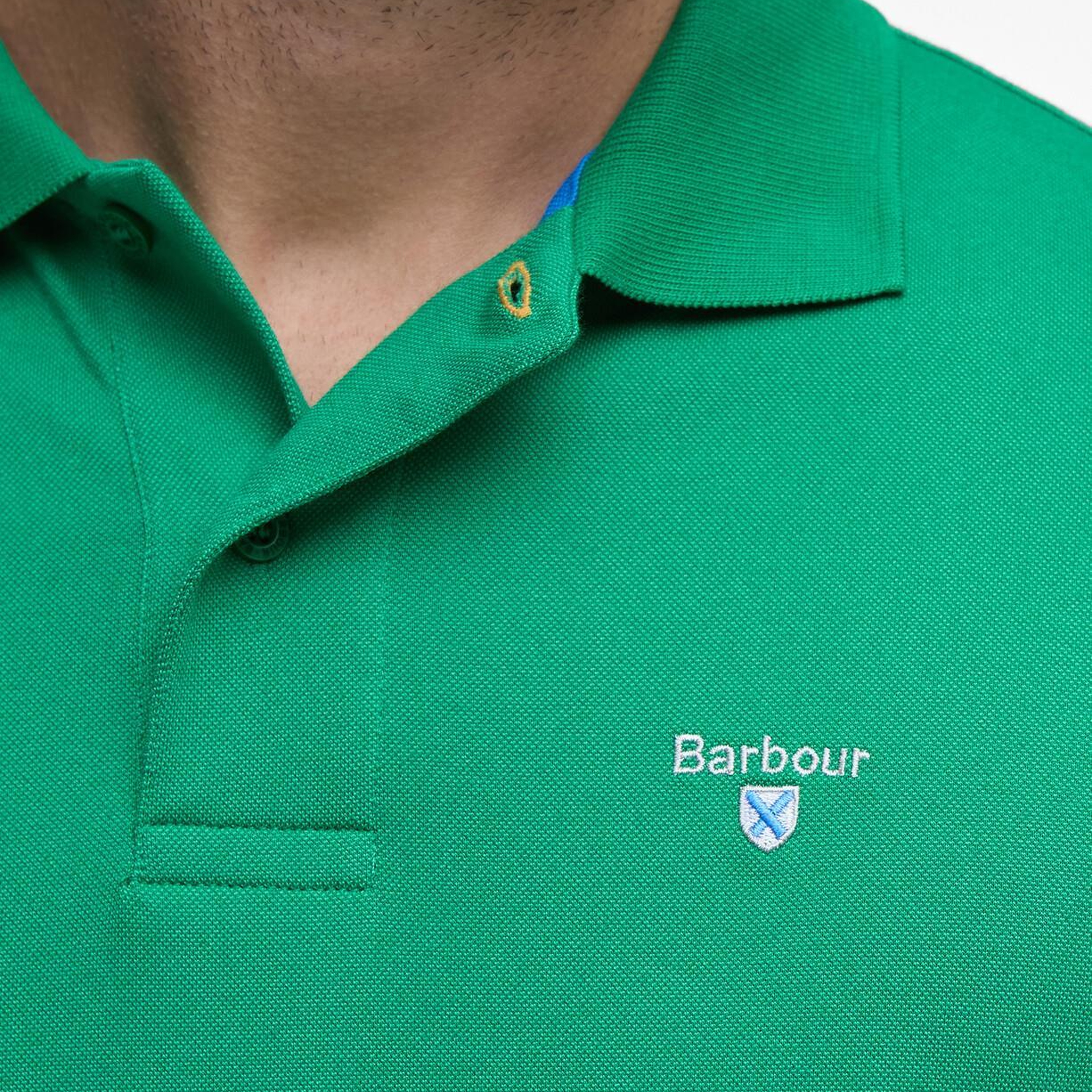 Barbour Active Tailored Fit Polo Yaka