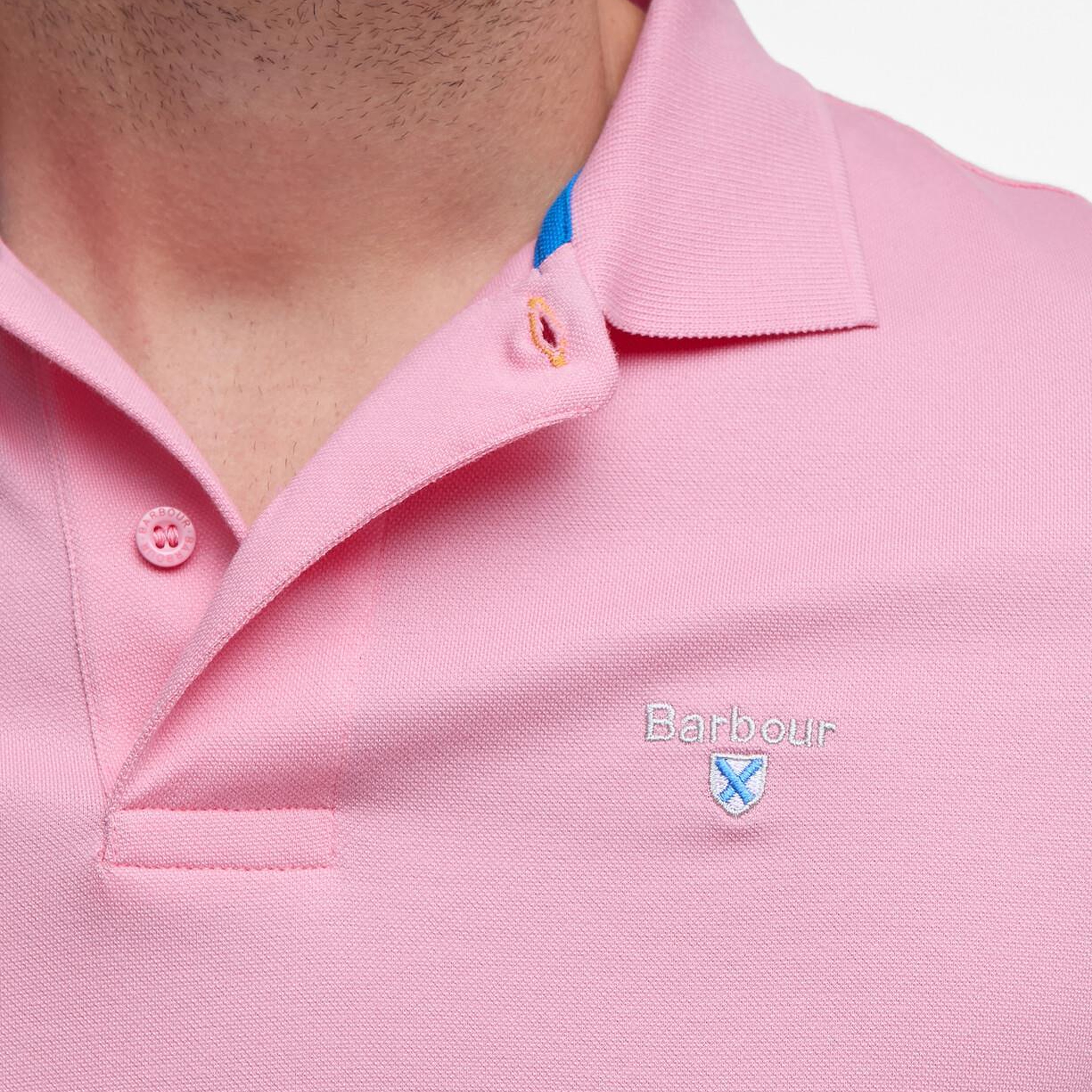 Barbour Active Tailored Fit Polo Yaka