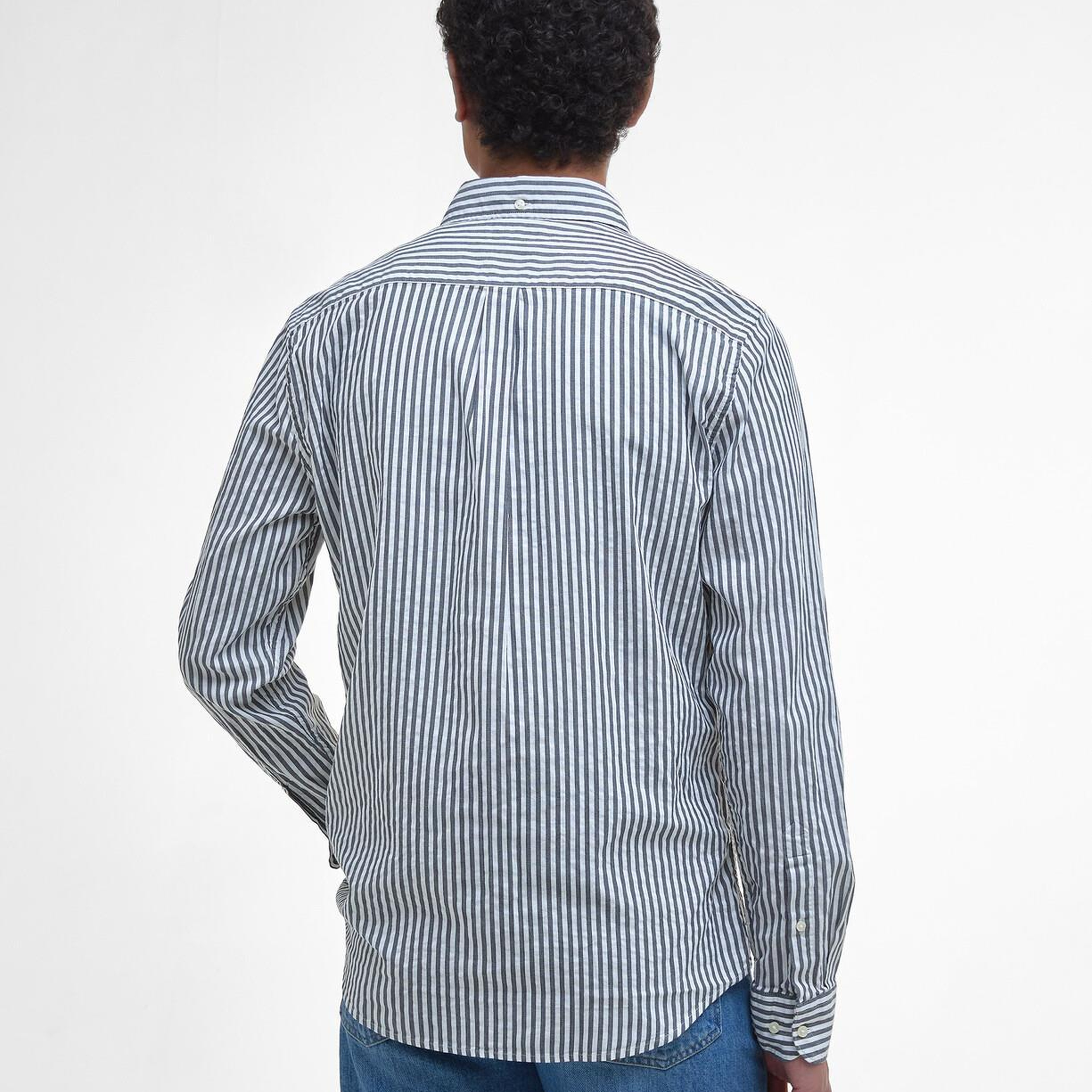 Barbour Cresswell Seersucker Tailored Fit Gömlek