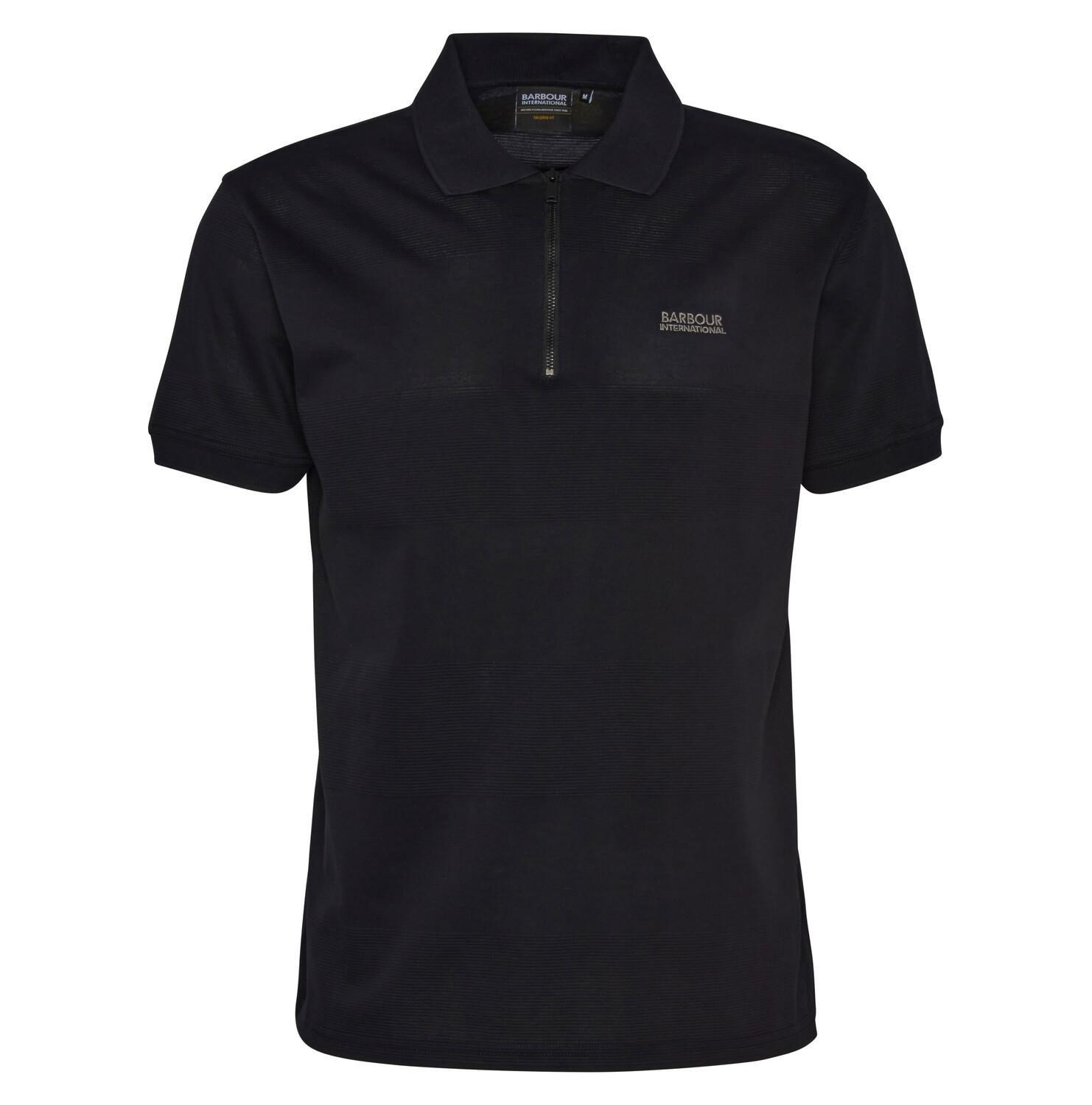 B.Intl Chapter Jacquard Texture Polo Yaka