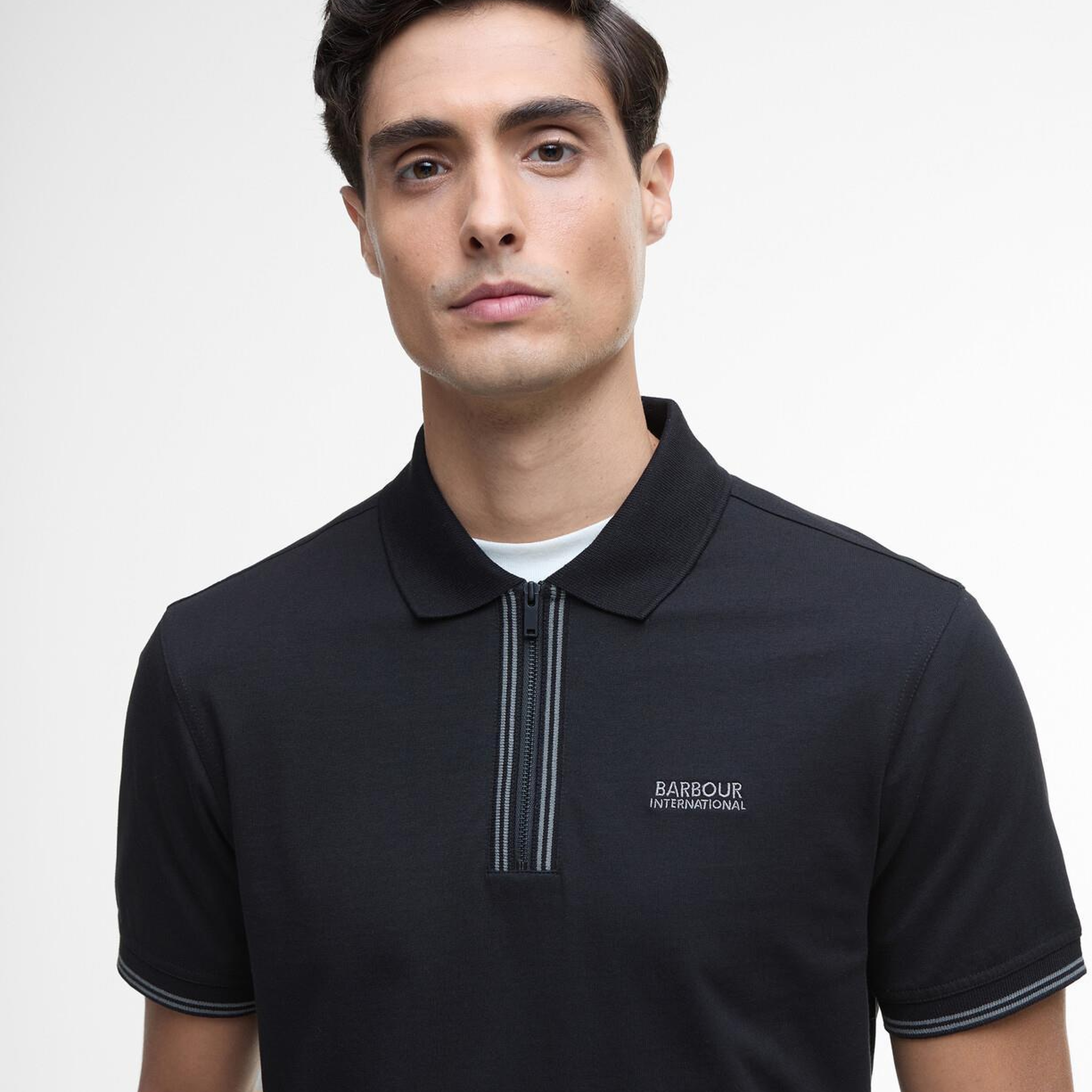 B.Intl Ollie Twin Tipped Placket Polo Yaka