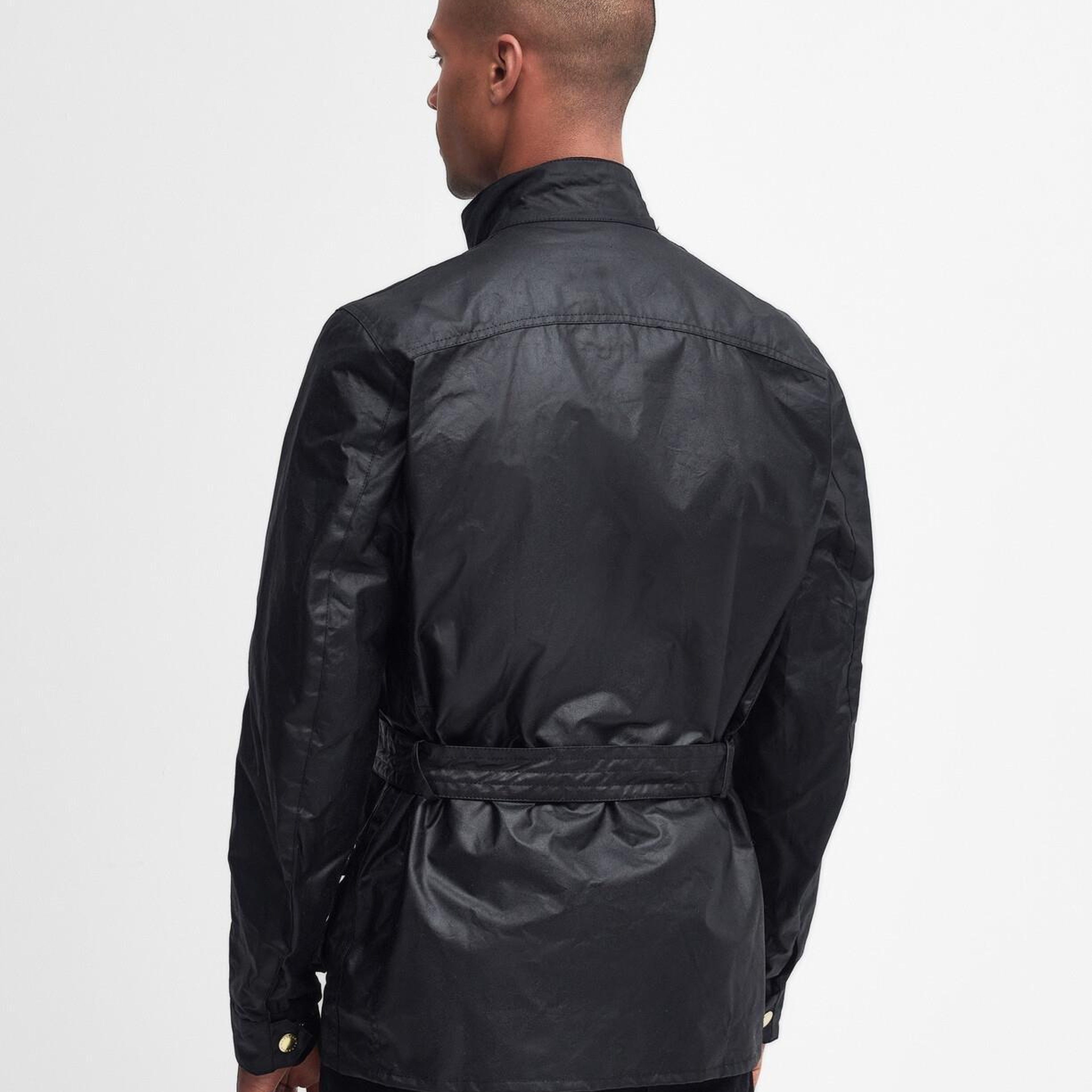 B.Intl Union Jack International Yağlı Ceket