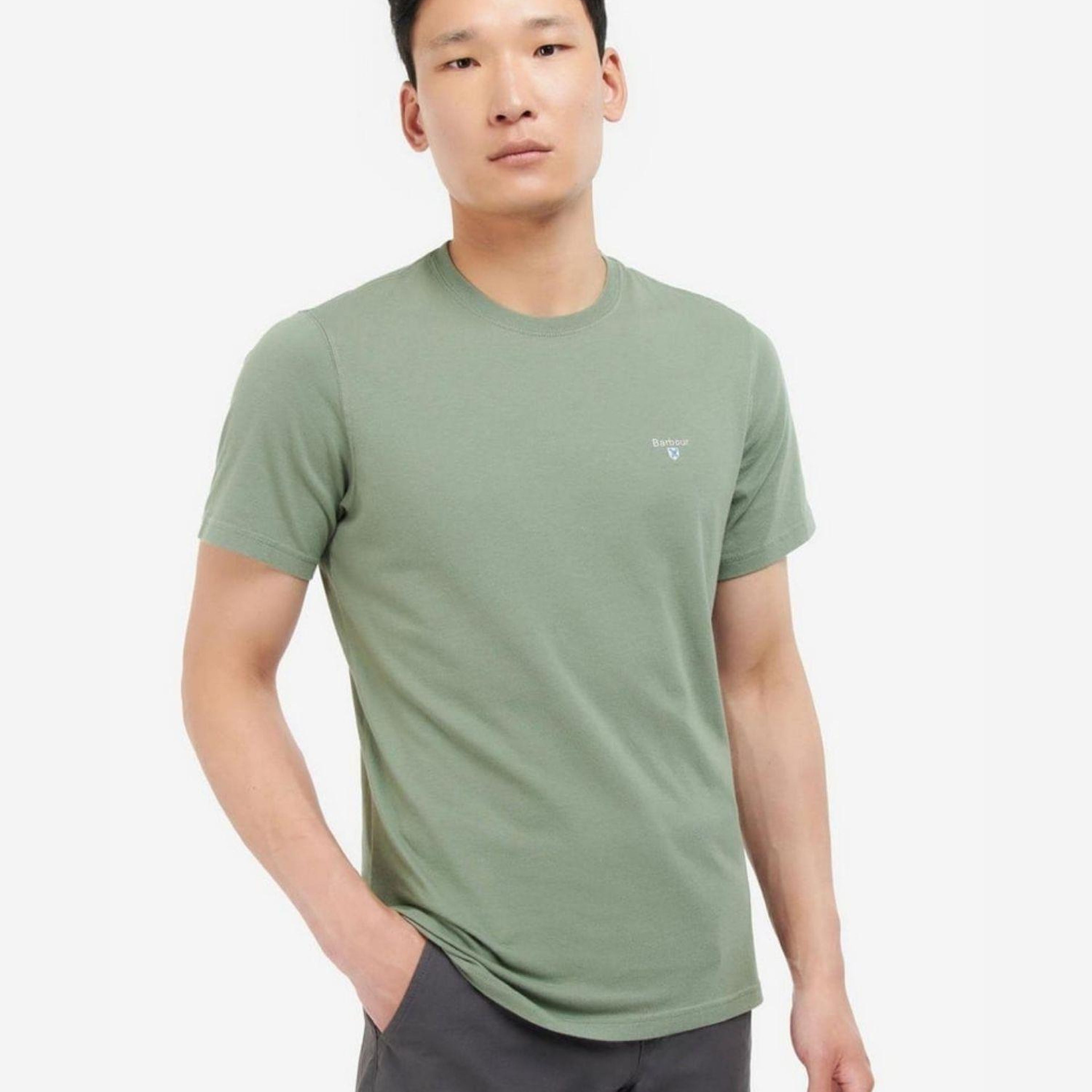 Barbour Tartan Sports T-Shirt