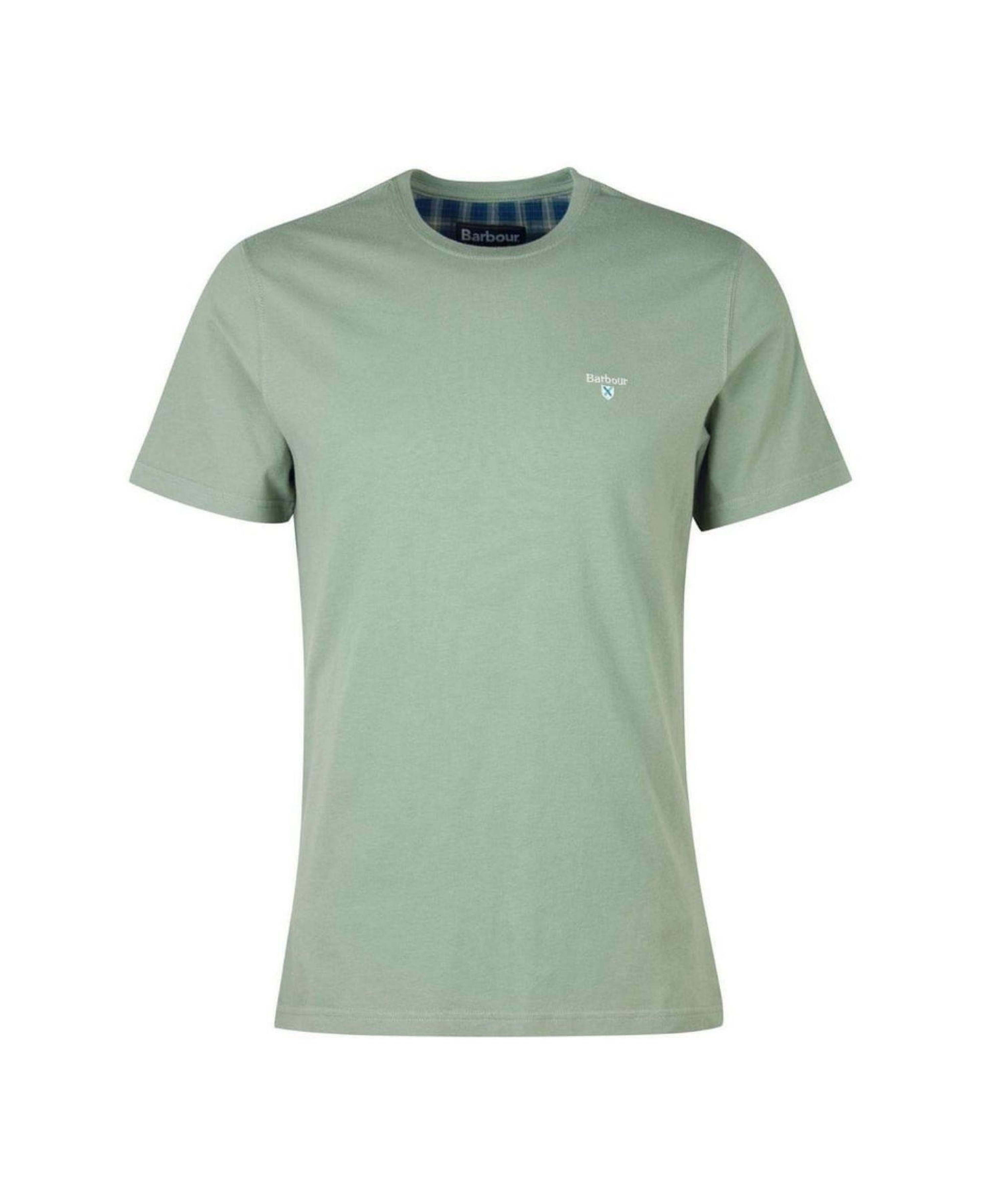 Barbour Tartan Sports T-Shirt