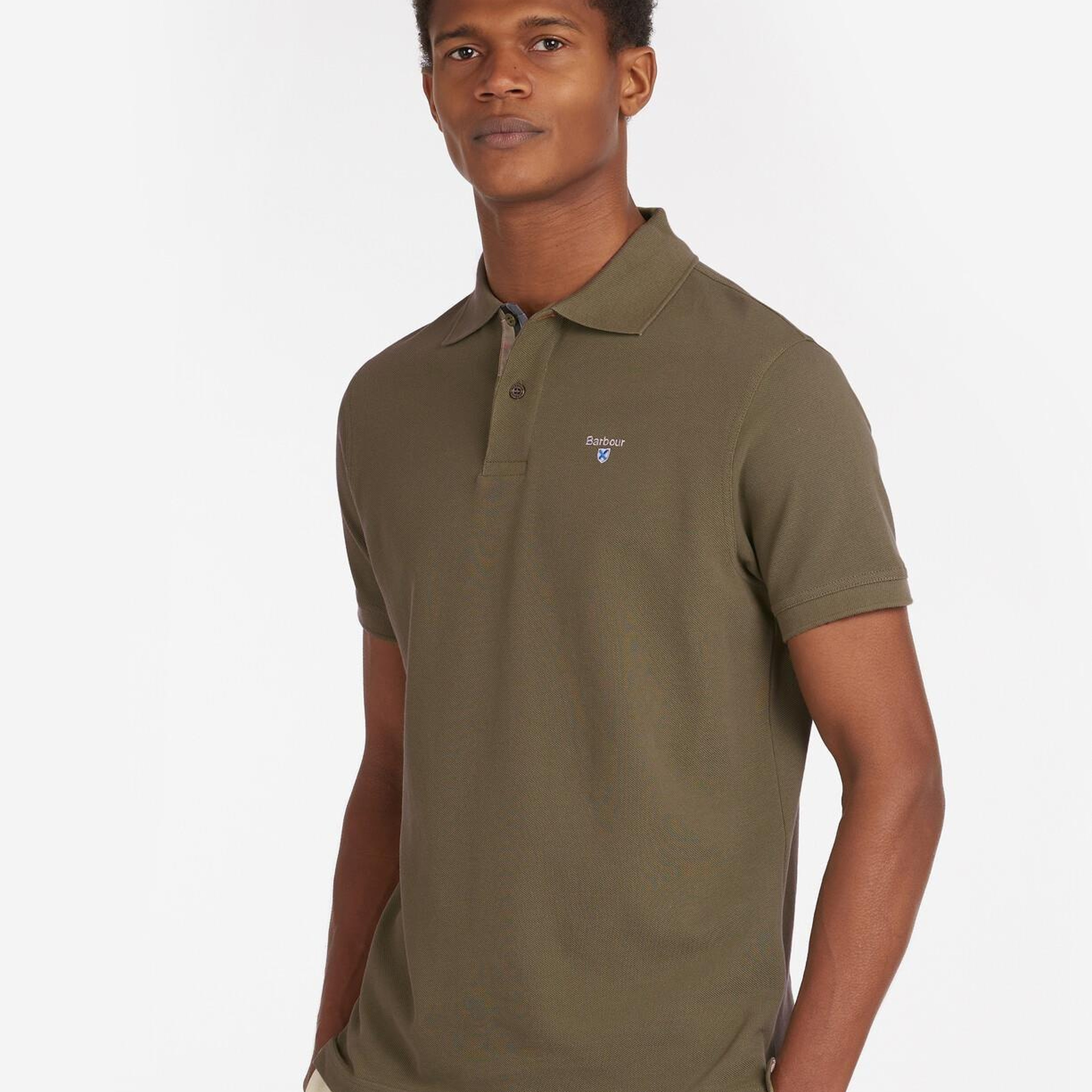 Barbour Tartan Pique Polo Yaka