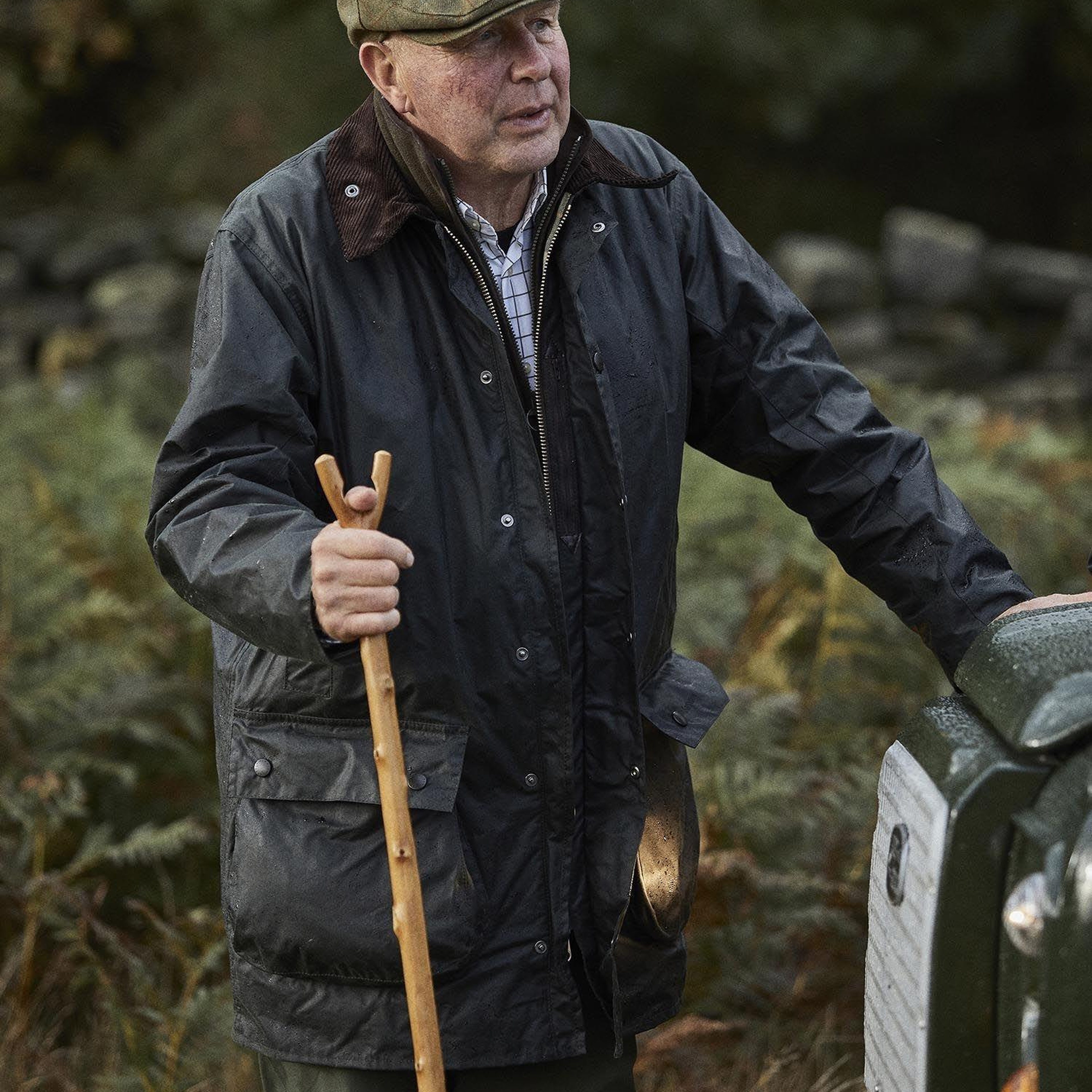Barbour Border Yağlı Ceket